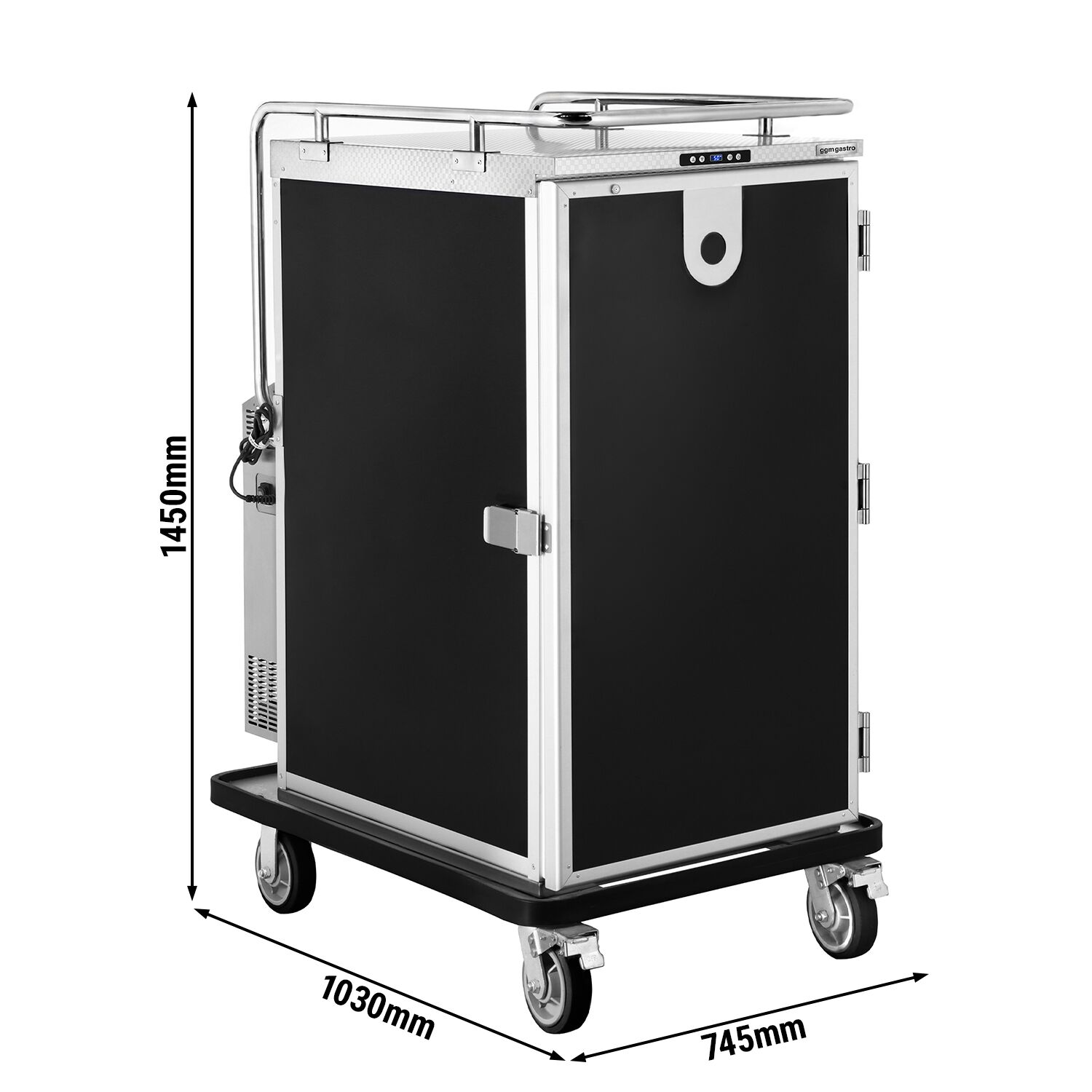 Bankettwagen - Gekühlt - 416 Liter - für 12x GN 2/1
