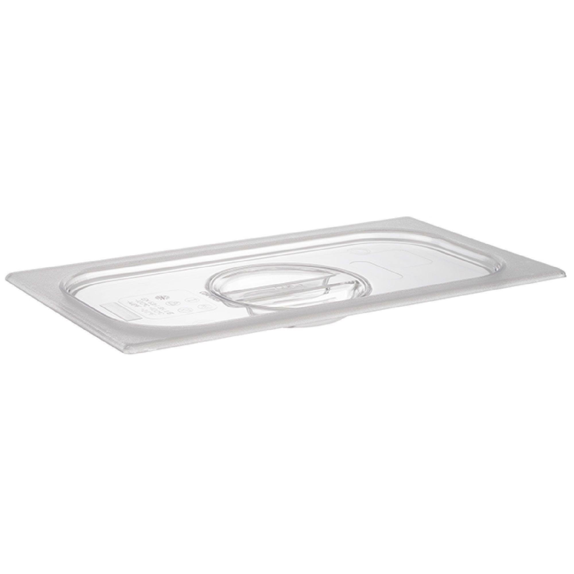 (6 pcs) Couvercle en polycarbonate GN 1/3 - Transparent - 176x325x30mm - Hauteur: 30mm