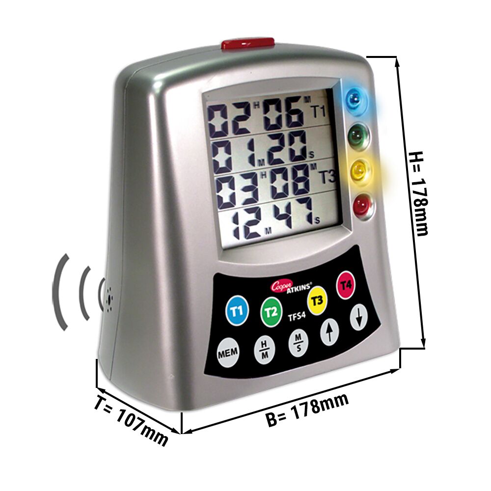 Digital timer ''4 in 1''