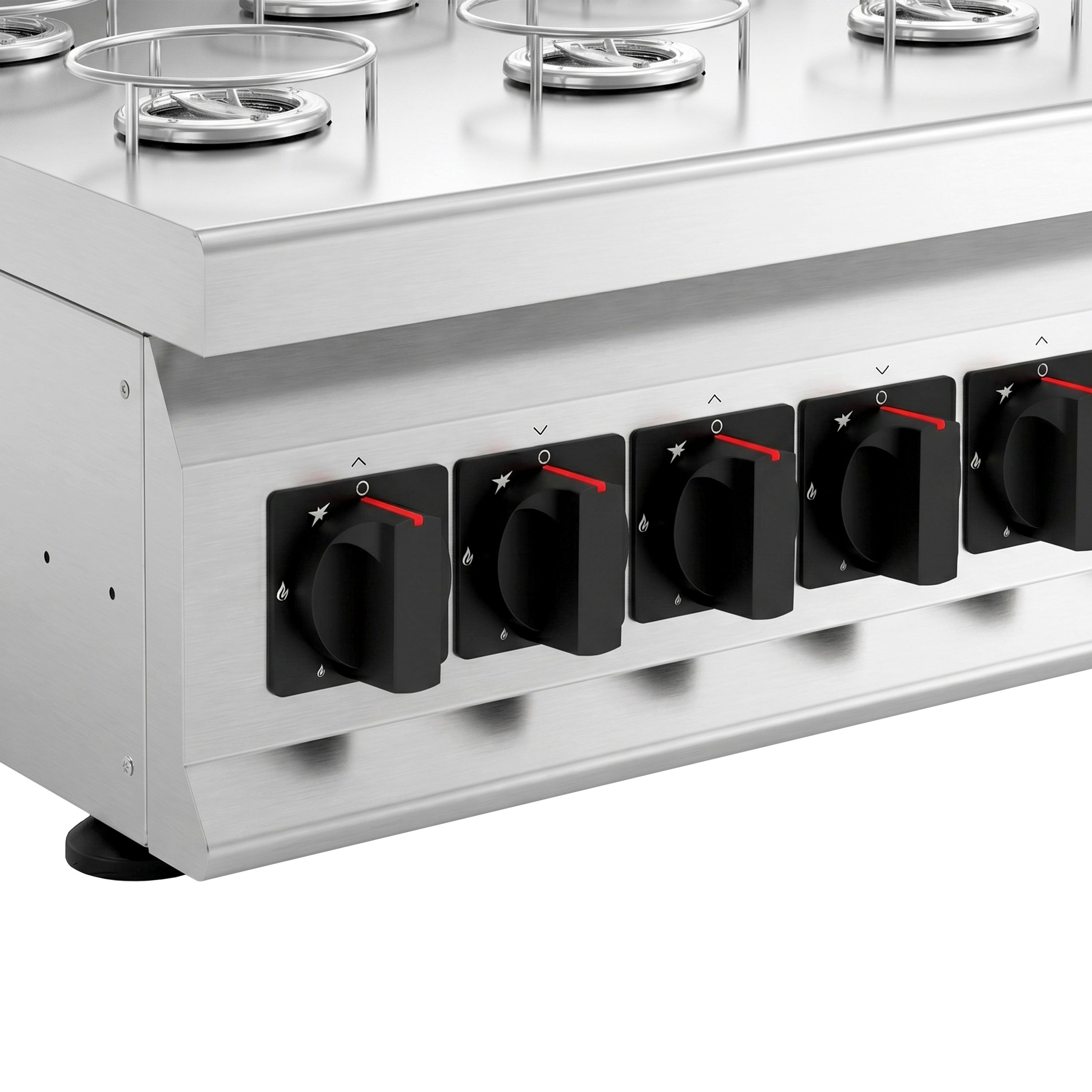 Cuisinière à gaz Künefe - 22 kW - 8 brûleurs