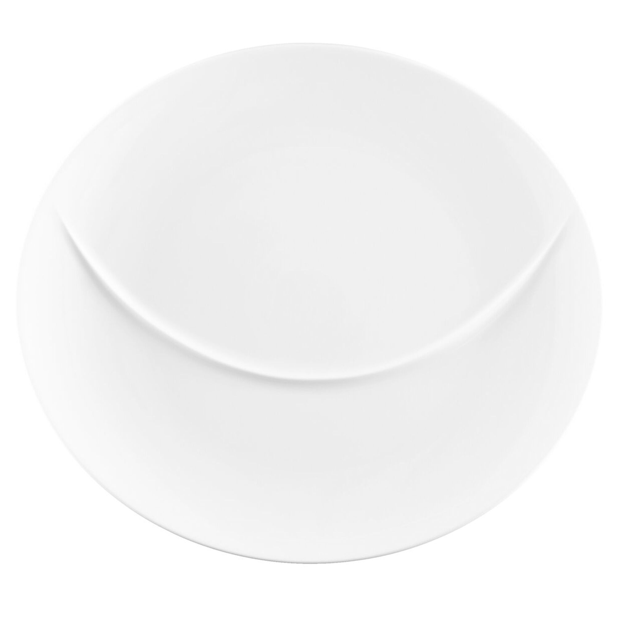 (2 pièces) SELTMANN WEIDEN | Assiette de fitness - Ø 340mm - avec 1 élément de séparation