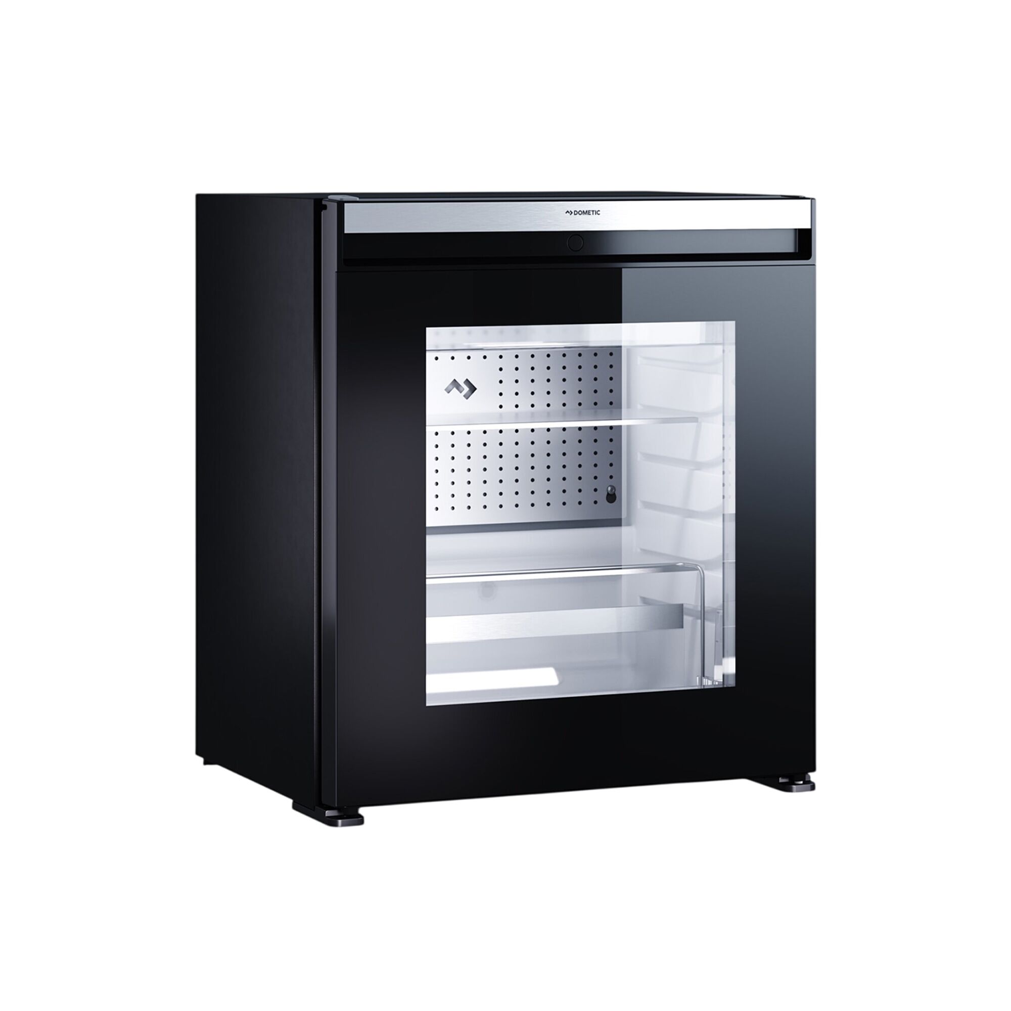 DOMETIC | Minibar-kylskåp – EVOLUTION C60G – 490 mm – 60 liter – med 1 glasdörr och dörrhängsel till höger