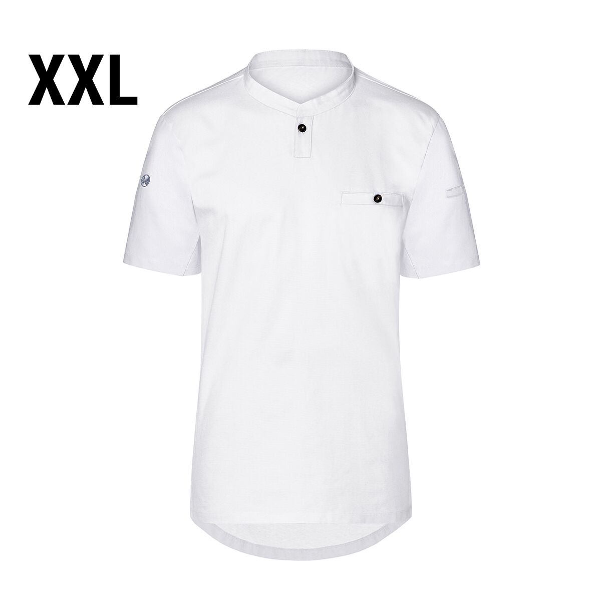 (6 pièces) KARLOWSKY | Chemise de travail manches courtes homme Performance - Blanc - Taille : XXL