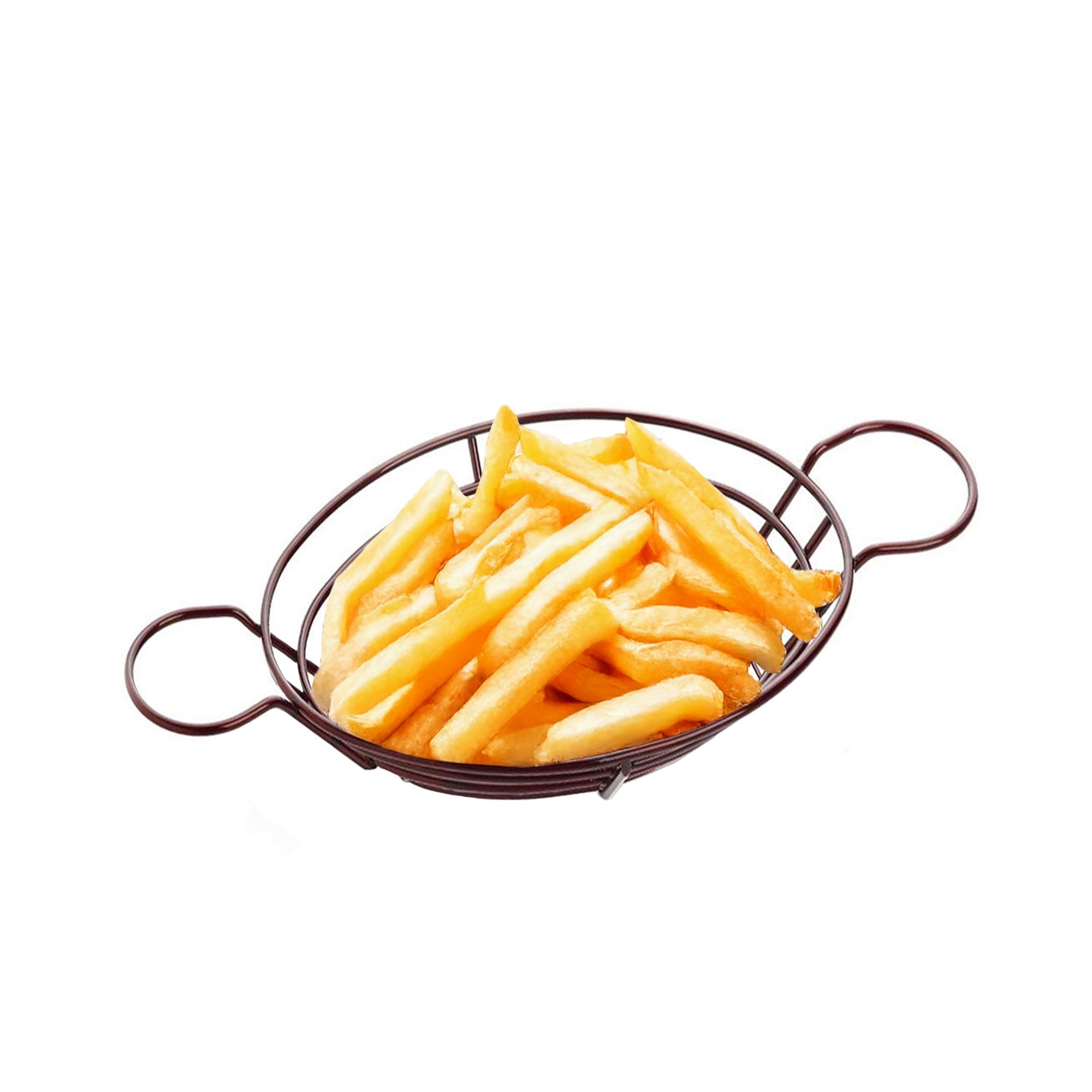 (5 pièces) Panier à finger food avec coupelles à dip – Ø 210 mm