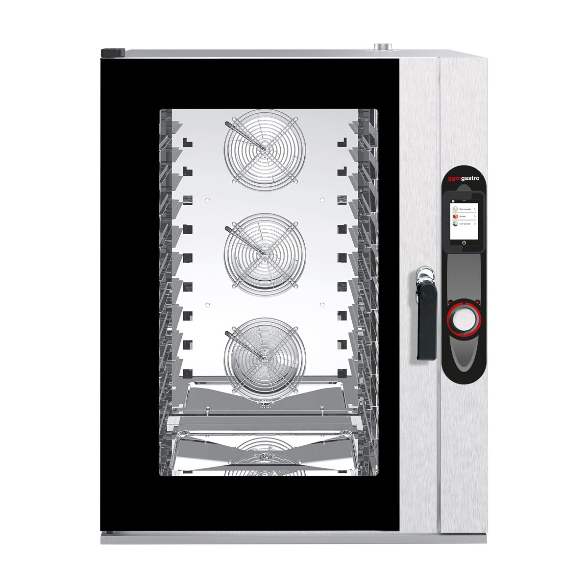 Bakery-Electric Commercial Combi Oven - Touchscreen Controls - 10x EN 600x400 - incl. Automatic washing system
