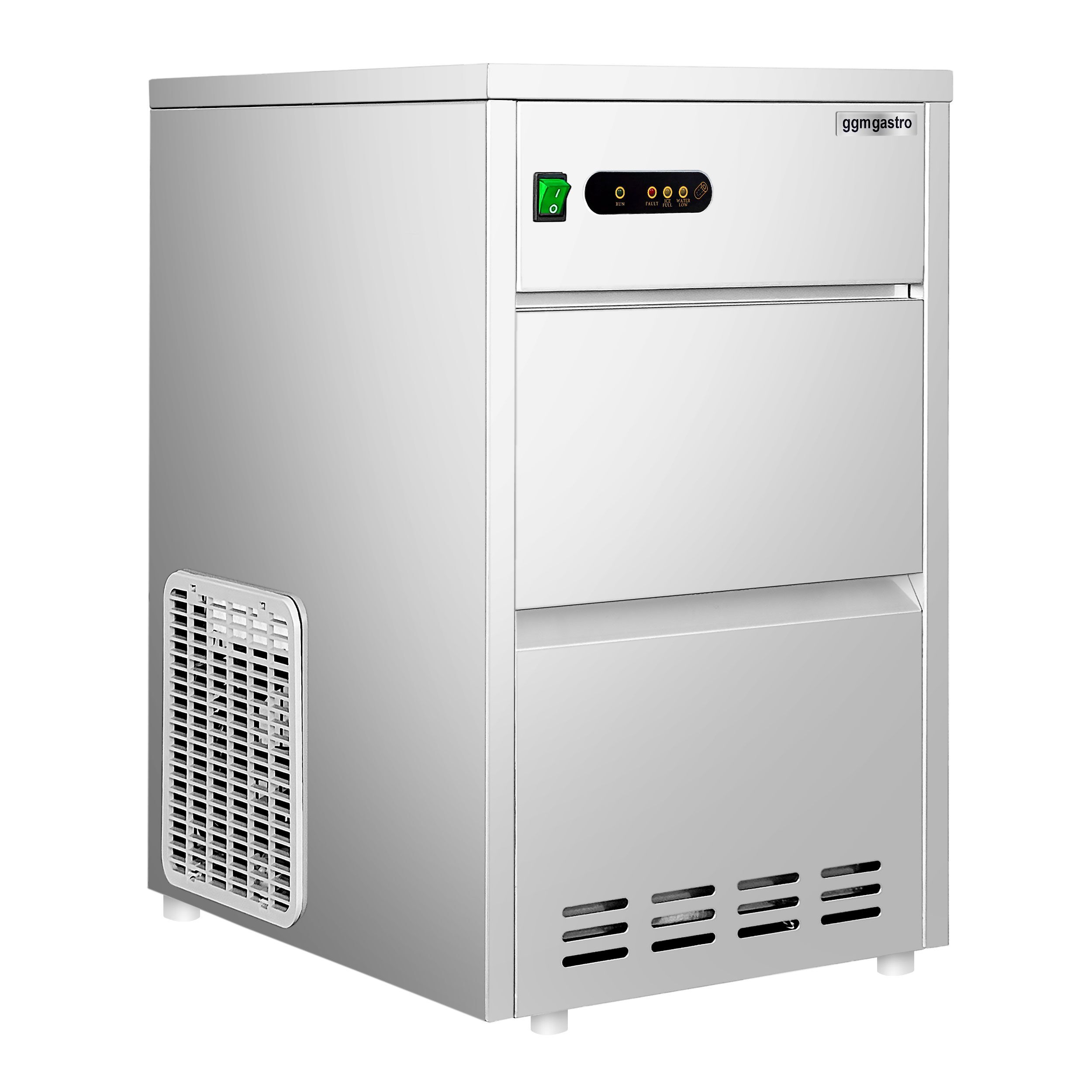 Machine à glaçons - Cylindre creux - 28 kg/24 h