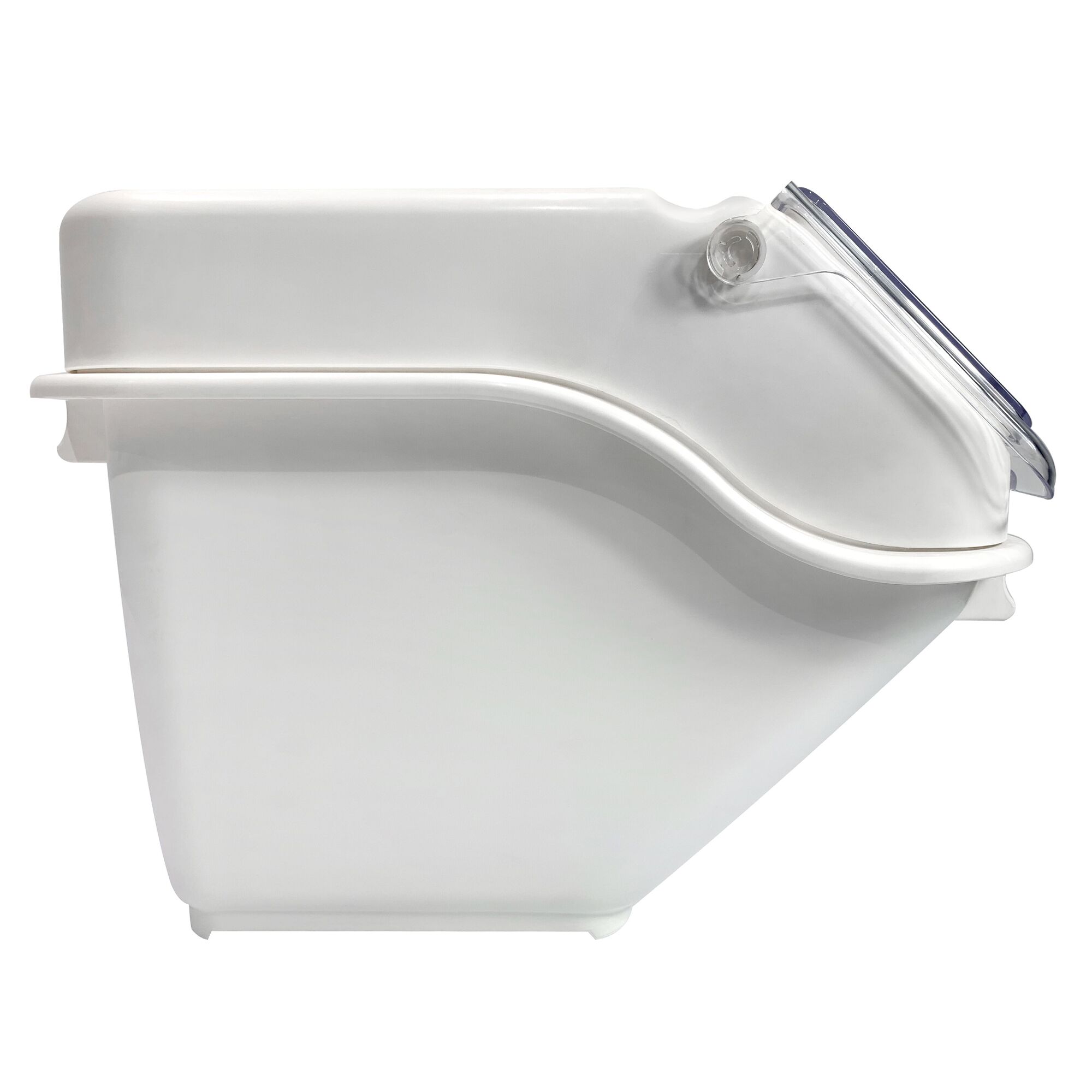 Ingredient Bin - with Flip Lid - 20L - Polypropylene - White - Stackable