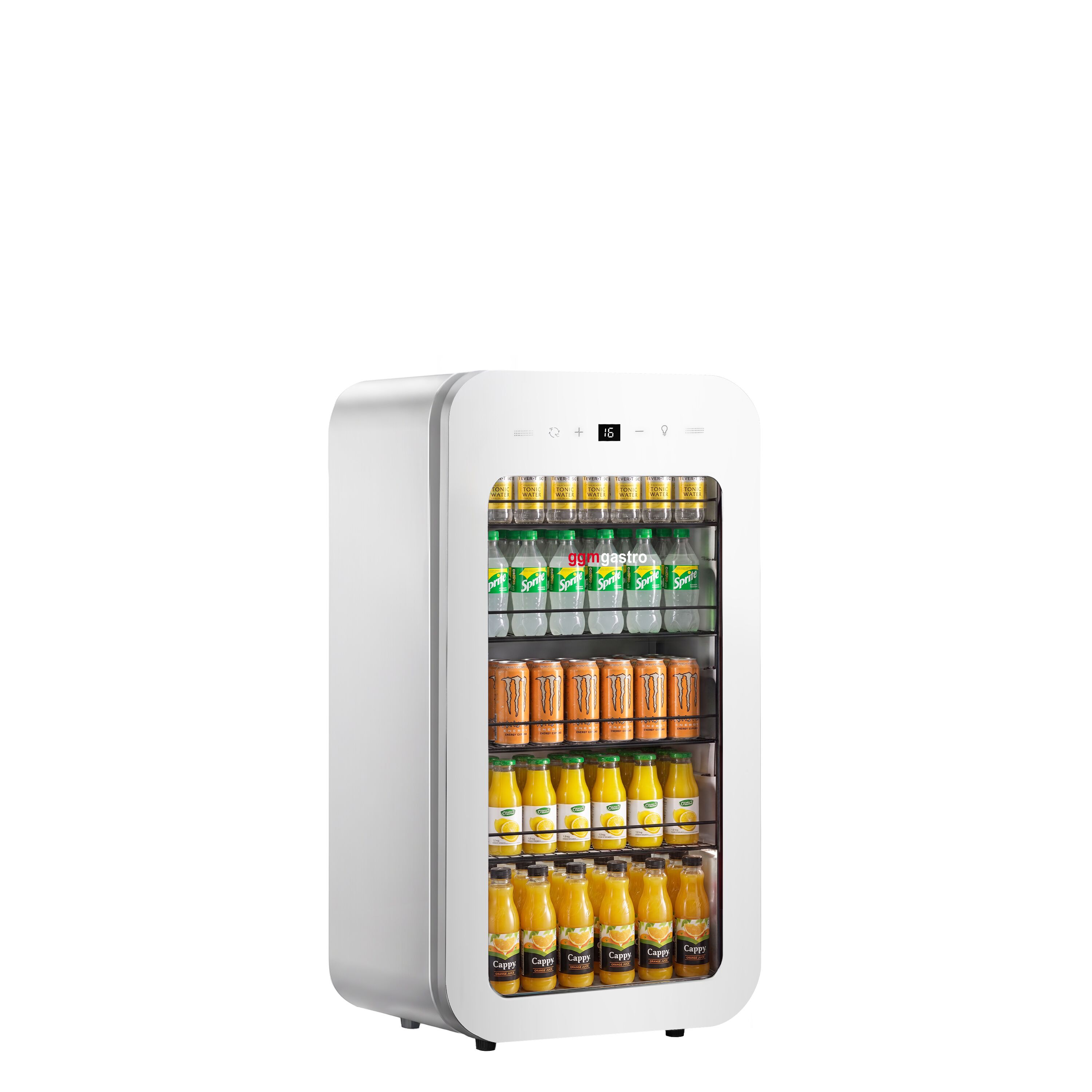 Minibar fridge - 450mm - 67 litres - with 1 glass door