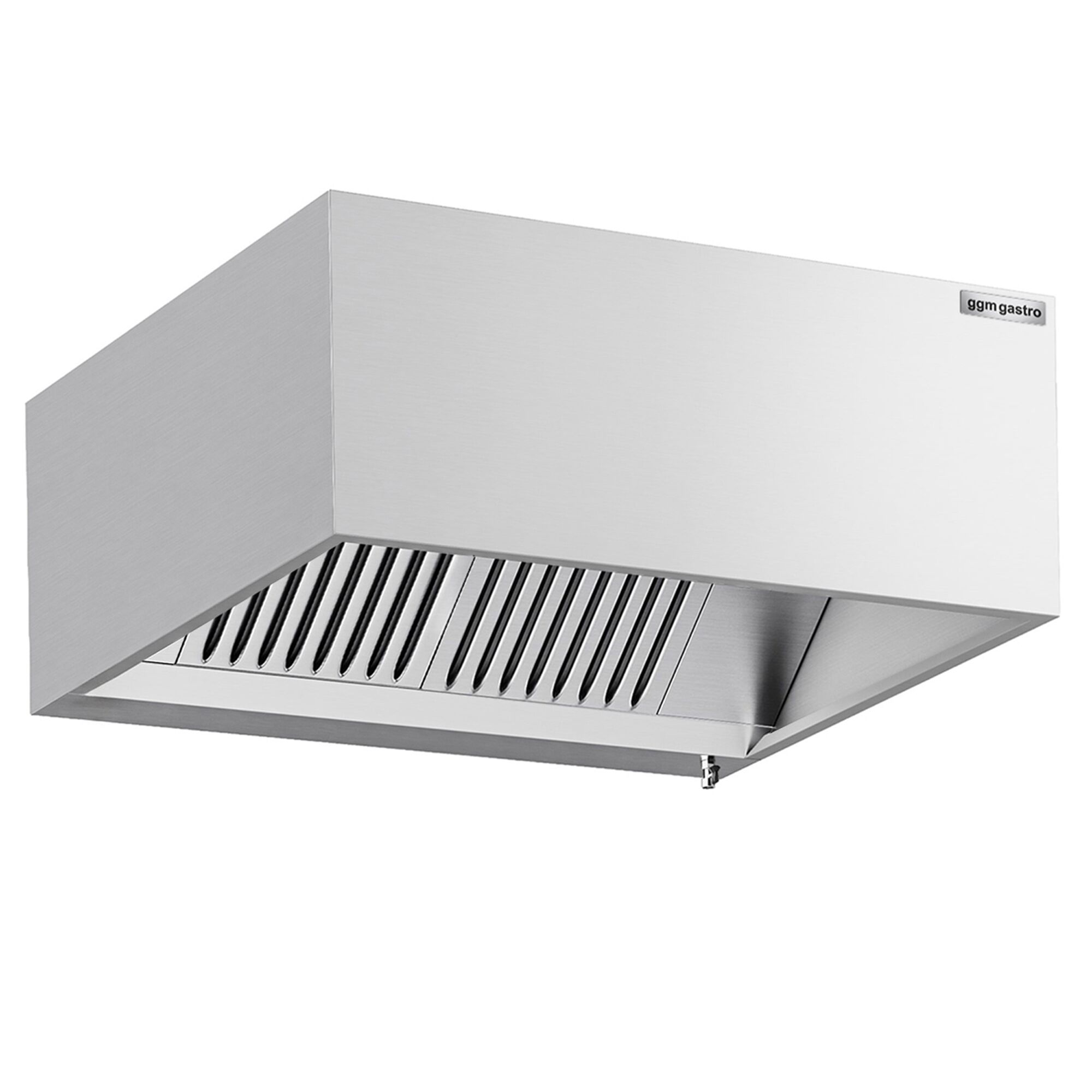 Induction box hood – 1200 mm – with filter & light – without motor