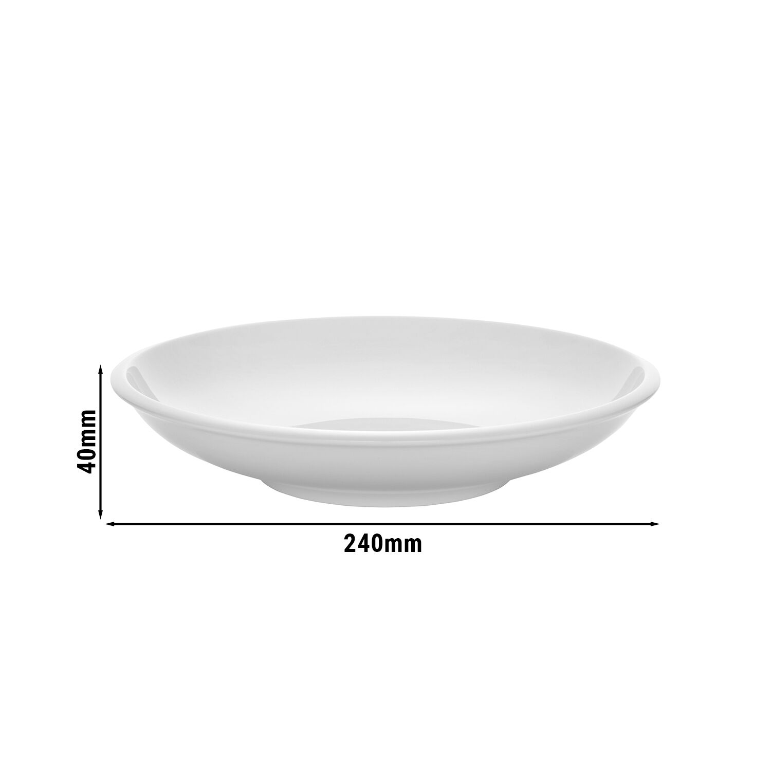 (6 sztuk) WMF | SYNERGY – Talerz głęboki – Ø 240 mm