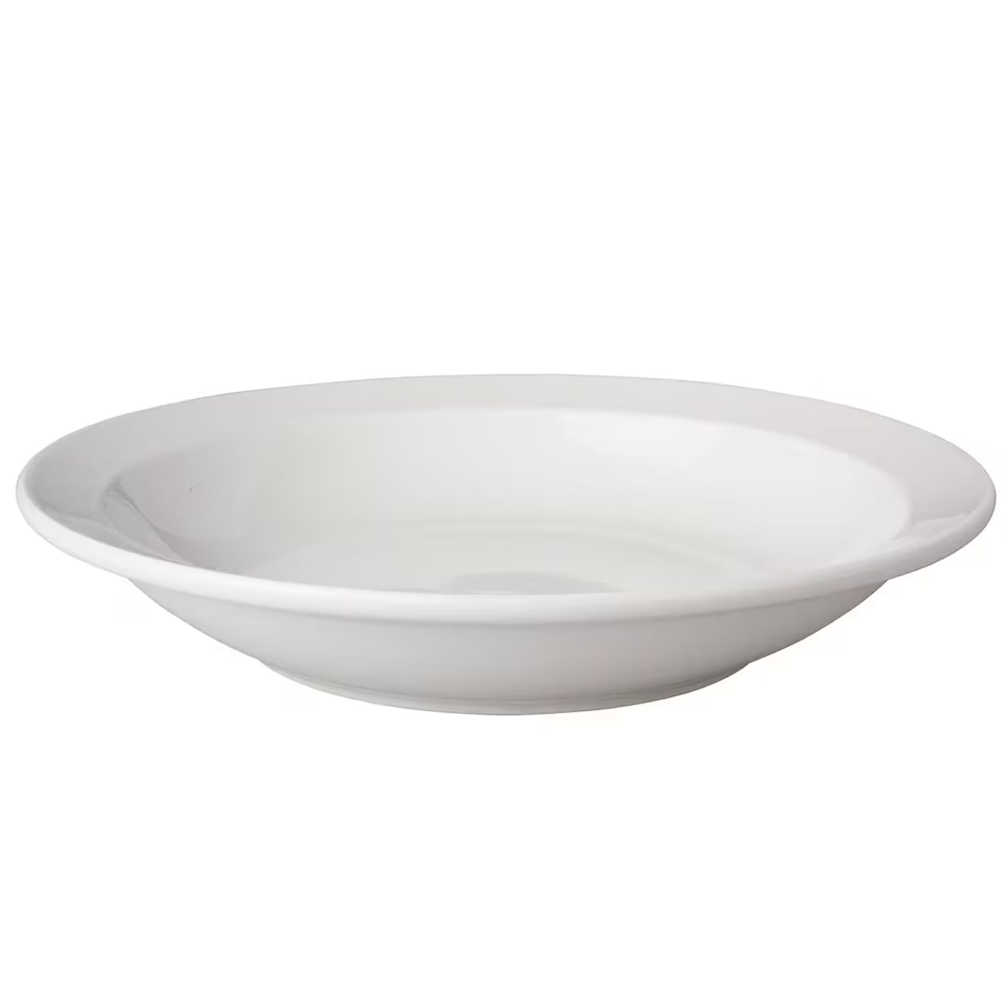 (12 Pièces) BUDGETLINE - Assiette - Creuse Mammoet - Ø 215 mm - Blanc