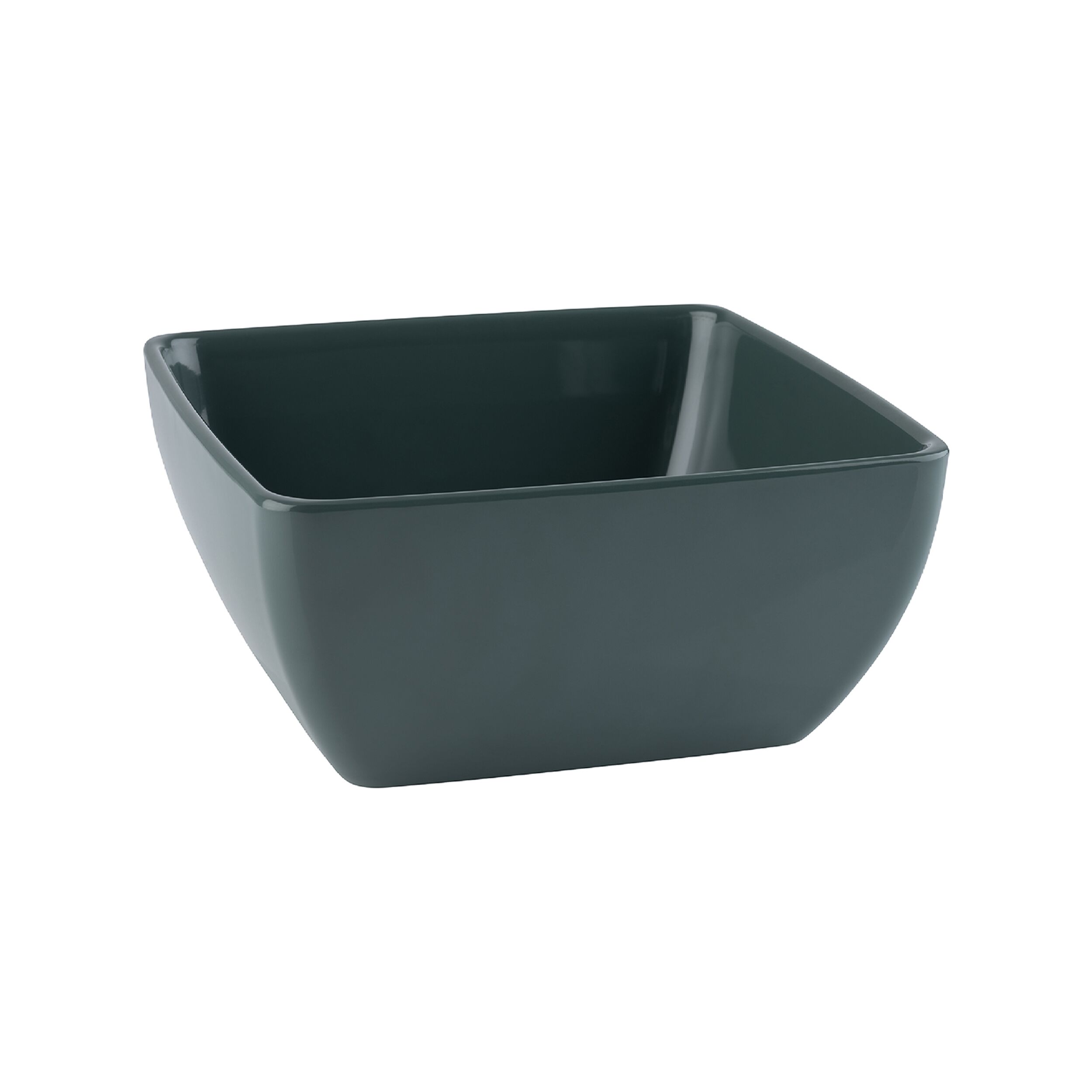 (6 pcs) Coupe - PURE - Mélamine - 1,5L - carré - lot de 6 - 190x190mm - Profondeur : 90mm - Vert