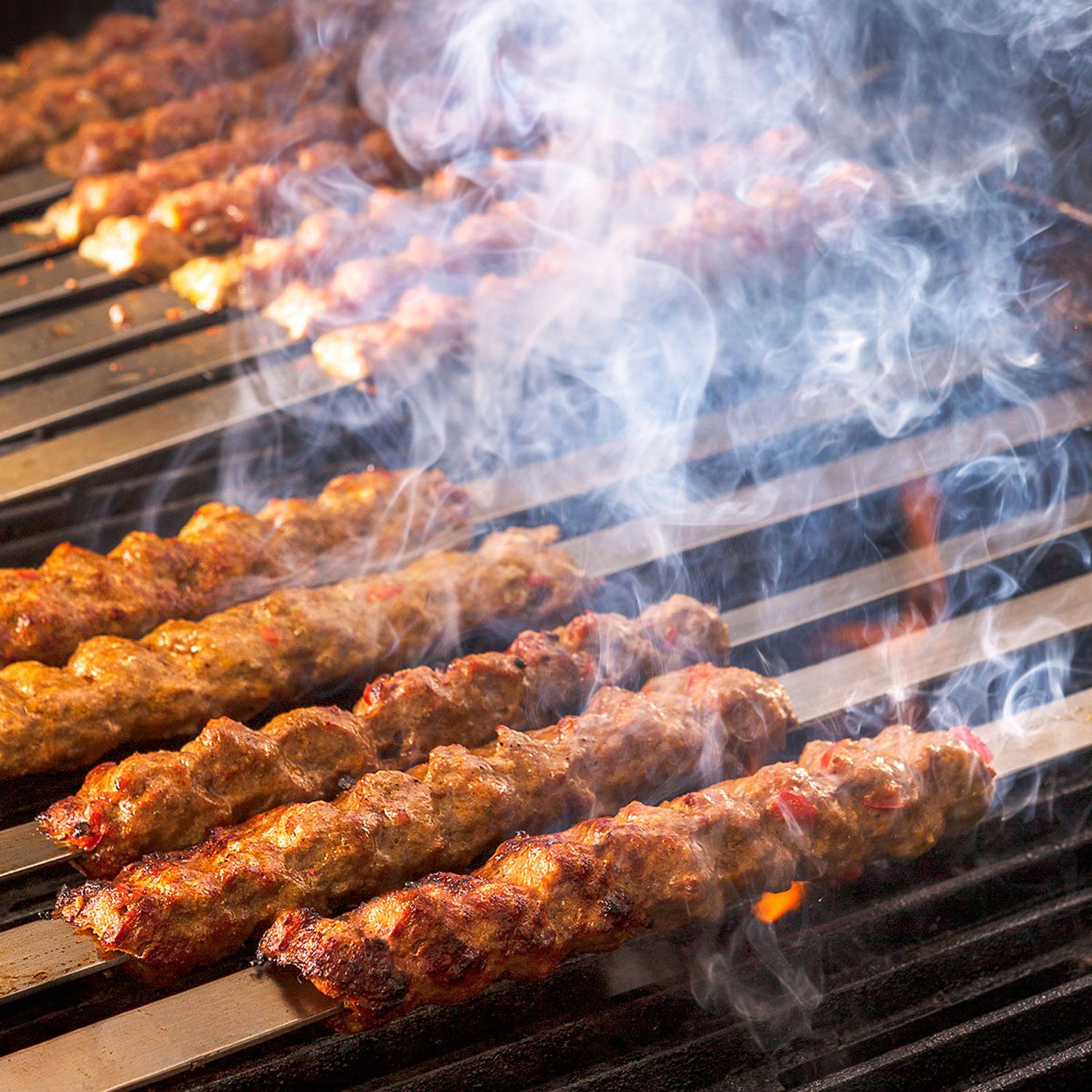 (50 pièces) Brochettes pour grill / Brochettes à viande – Adana şiş