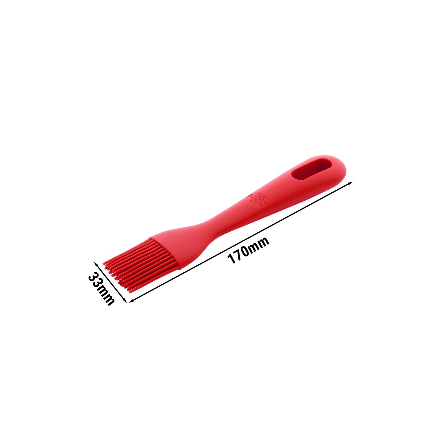 BALLARINI | ROSSO - Pennello da pasticceria - 170mm - Silicone - Rosso
