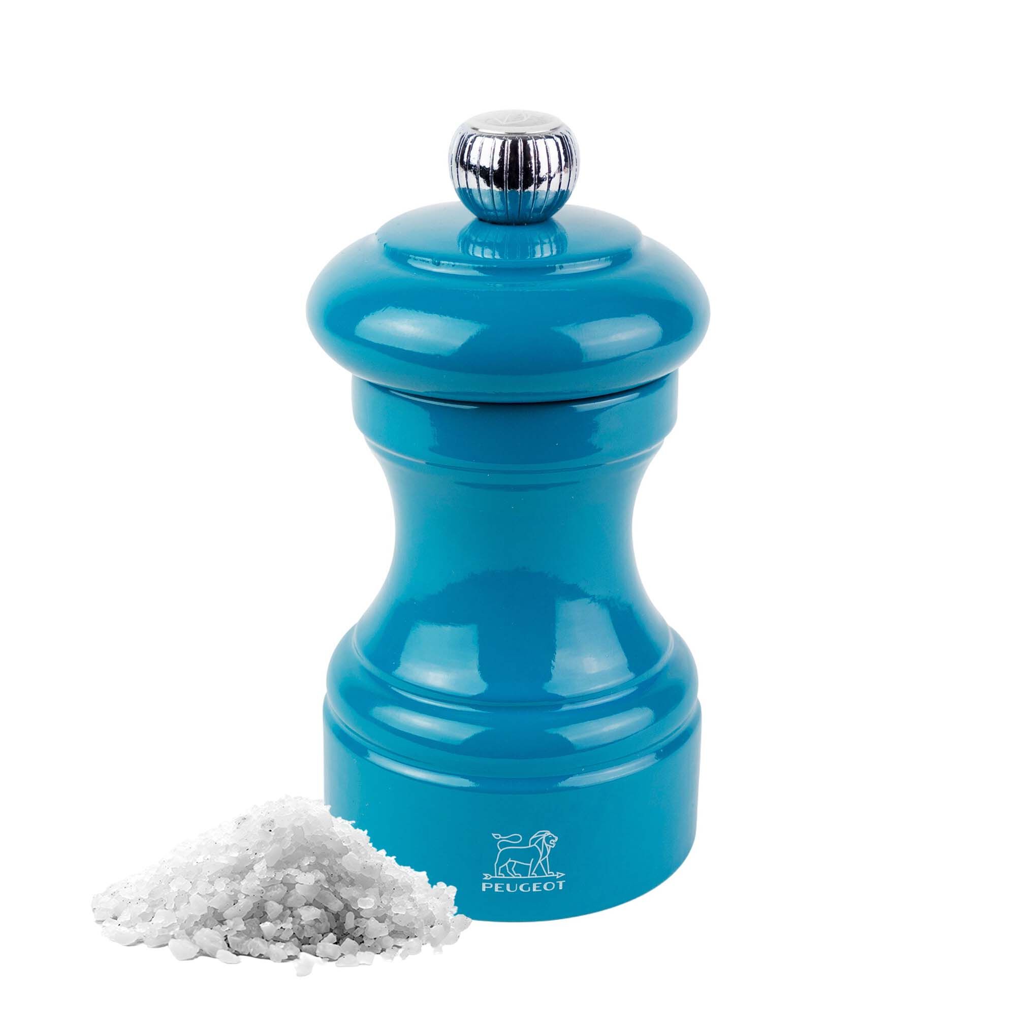 (6 Stück) PEUGEOT | BISTRORAMA - Salzmühle - Holz - Pazifikblau - Höhe: 100mm