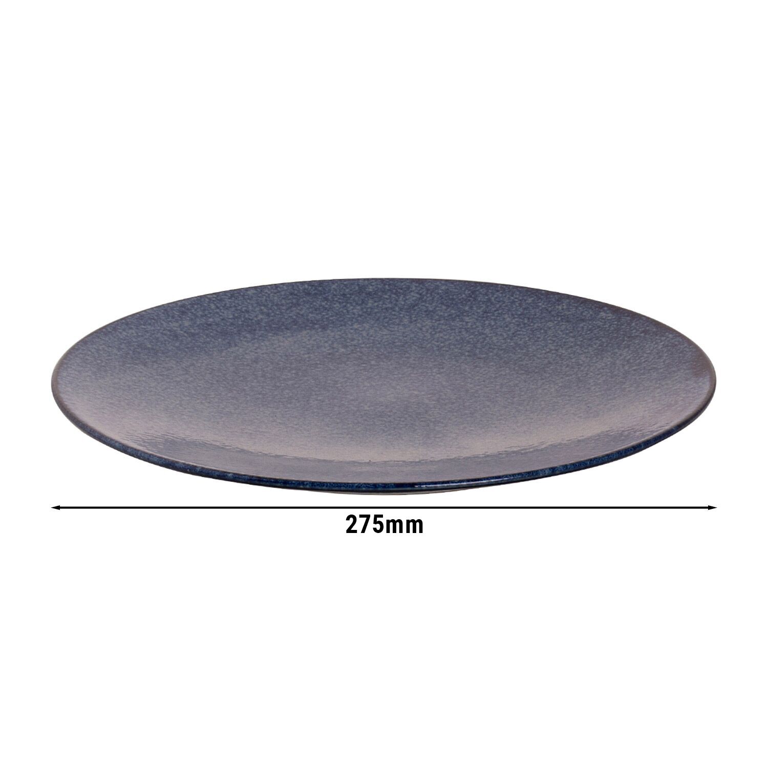 (5 pièces) KIRYU - Assiette - Plate - Ø 275 mm - Bleu