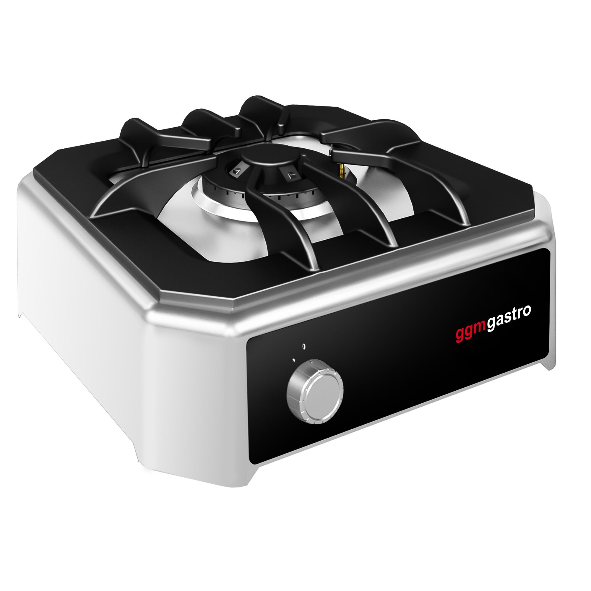 Réchaud à gaz à poser - 3,5kW - 1 brûleur double