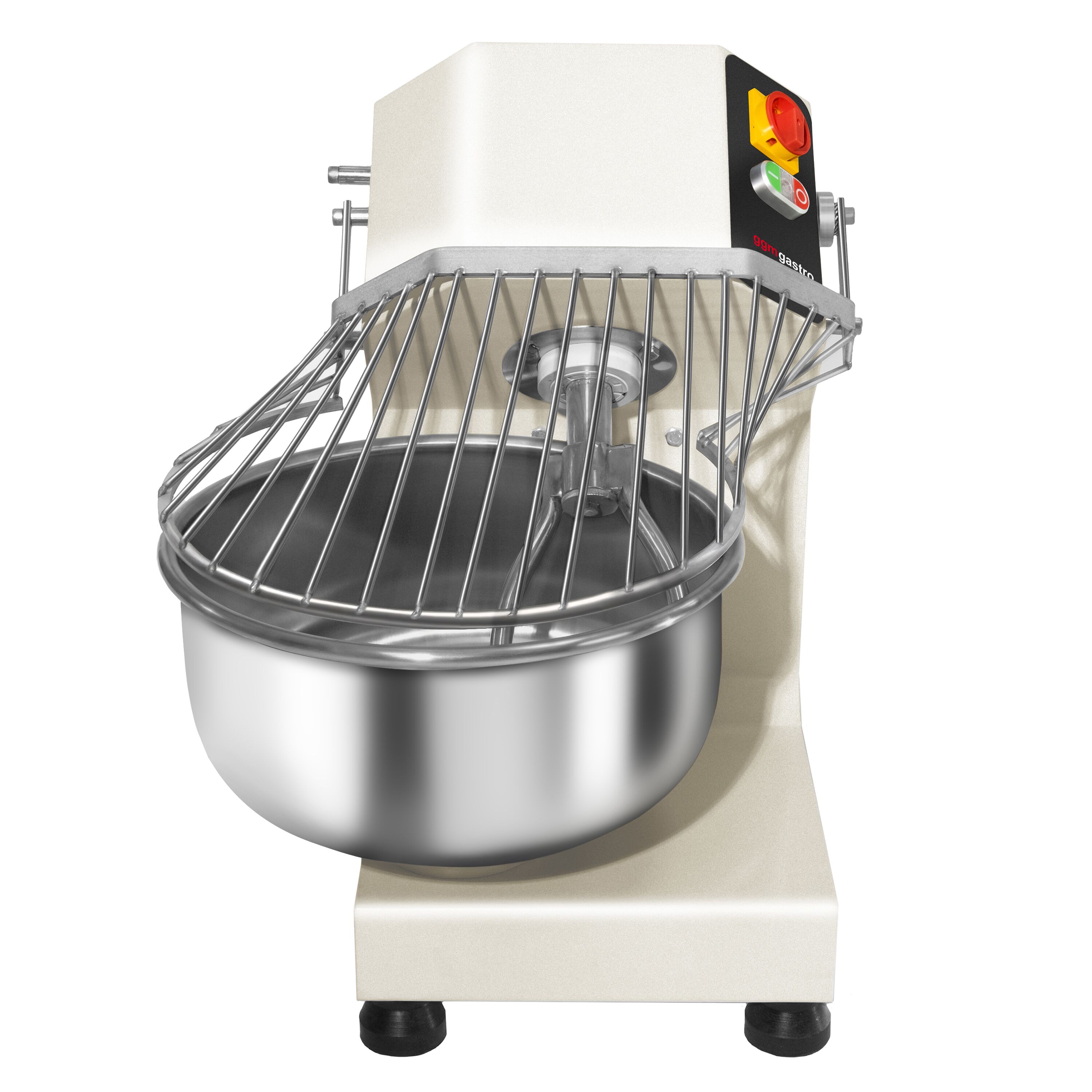 Pétrin à Pâte / Pétrin à spirale - 20 Litres / 10 kg - avec Cuve Fixe - 230 V