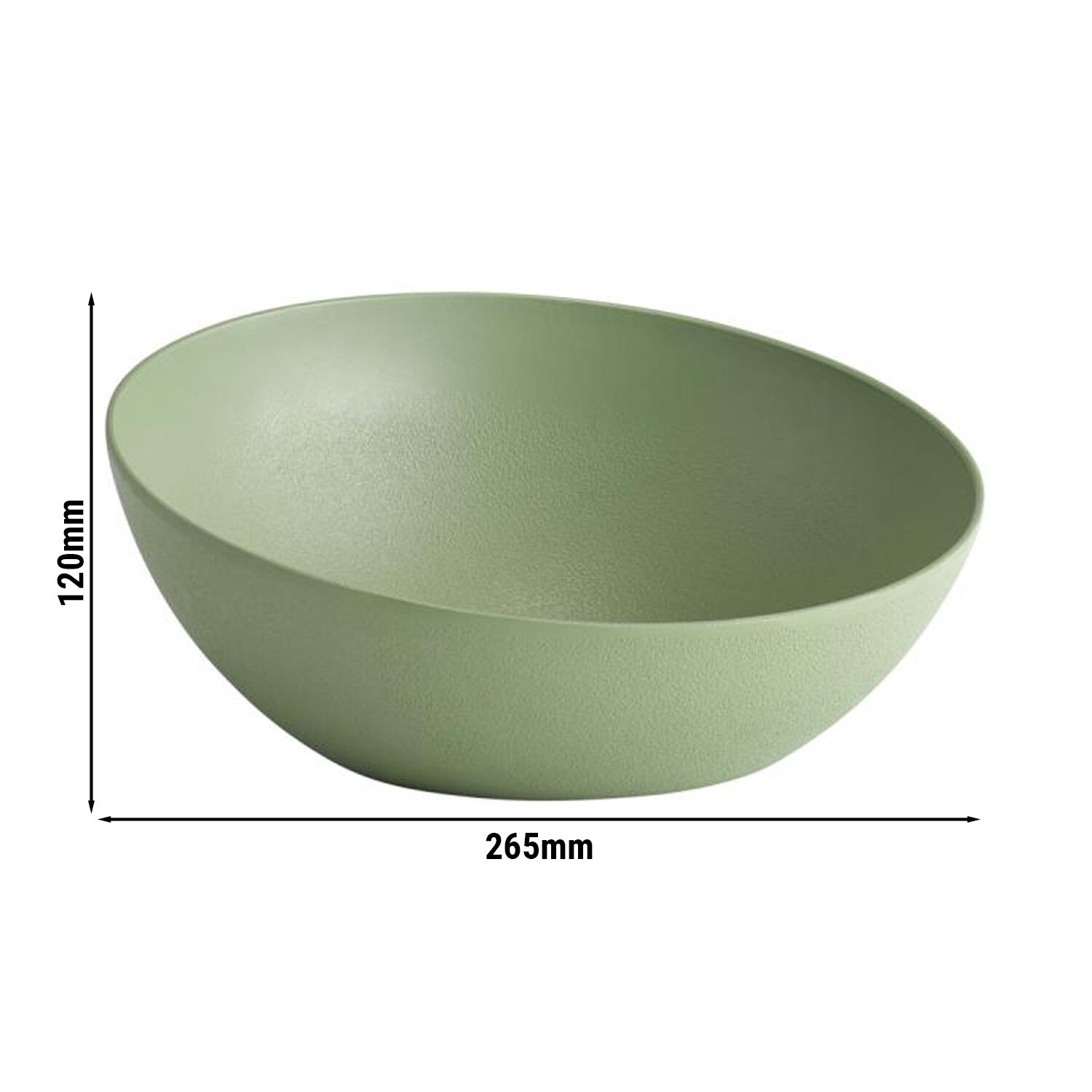 (6 pcs) Coupe - FROSTFIRE - Aluminium - 1,9L - Ø 265mm - Profondeur : 120mm - Vert
