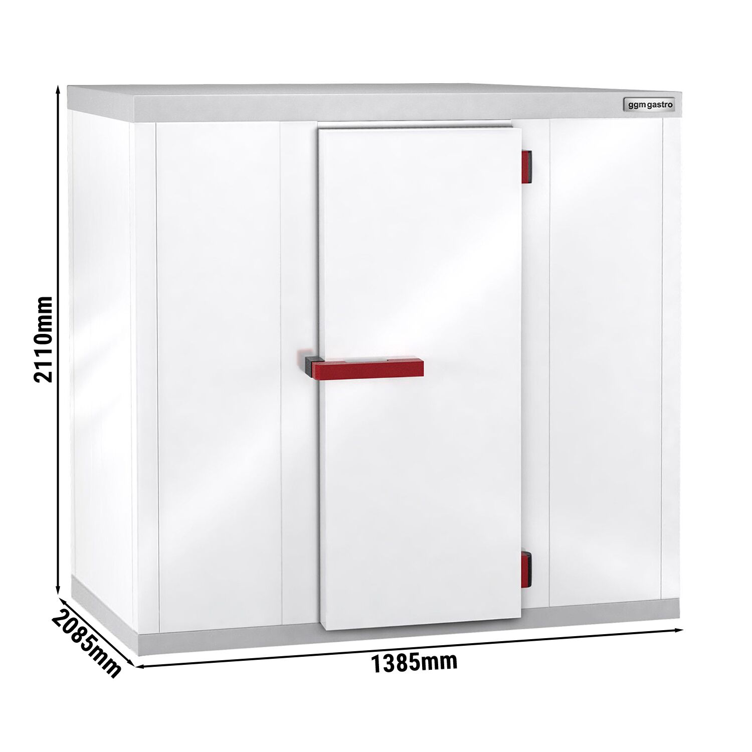 Chambre froide - 1380 x 2080 mm - 4,60 m³