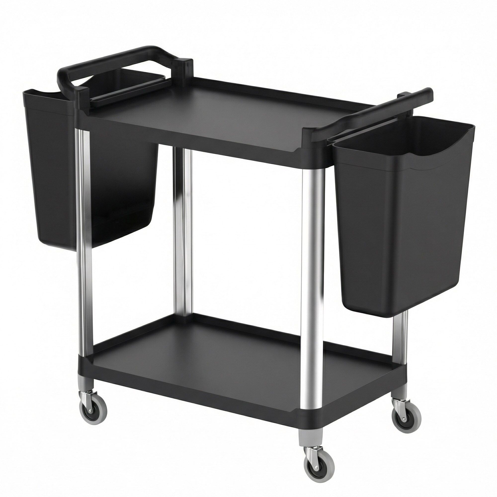 (2 Pièces) Poubelle pour Chariot de Service - Compatible avec SWKP2 et SWKP3