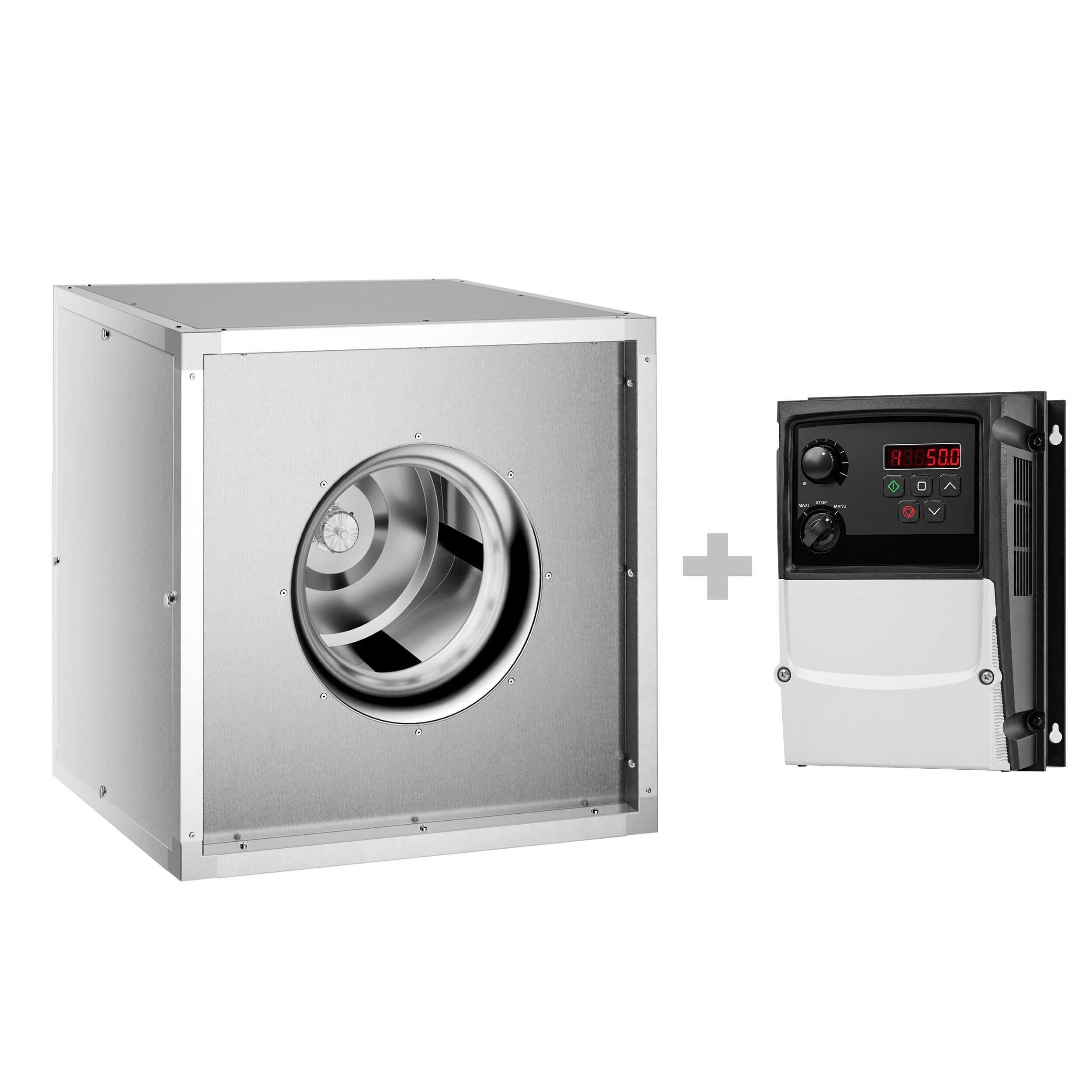 Airbox Pro mit energieeffizientem EC-Motor - 8000 m³ pro Stunde - 230 Volt