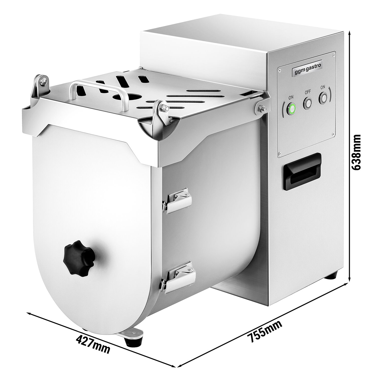 Electric Commercial Meat Mixer - 42L - 30kg - 0.75kW - Forward & Reverse