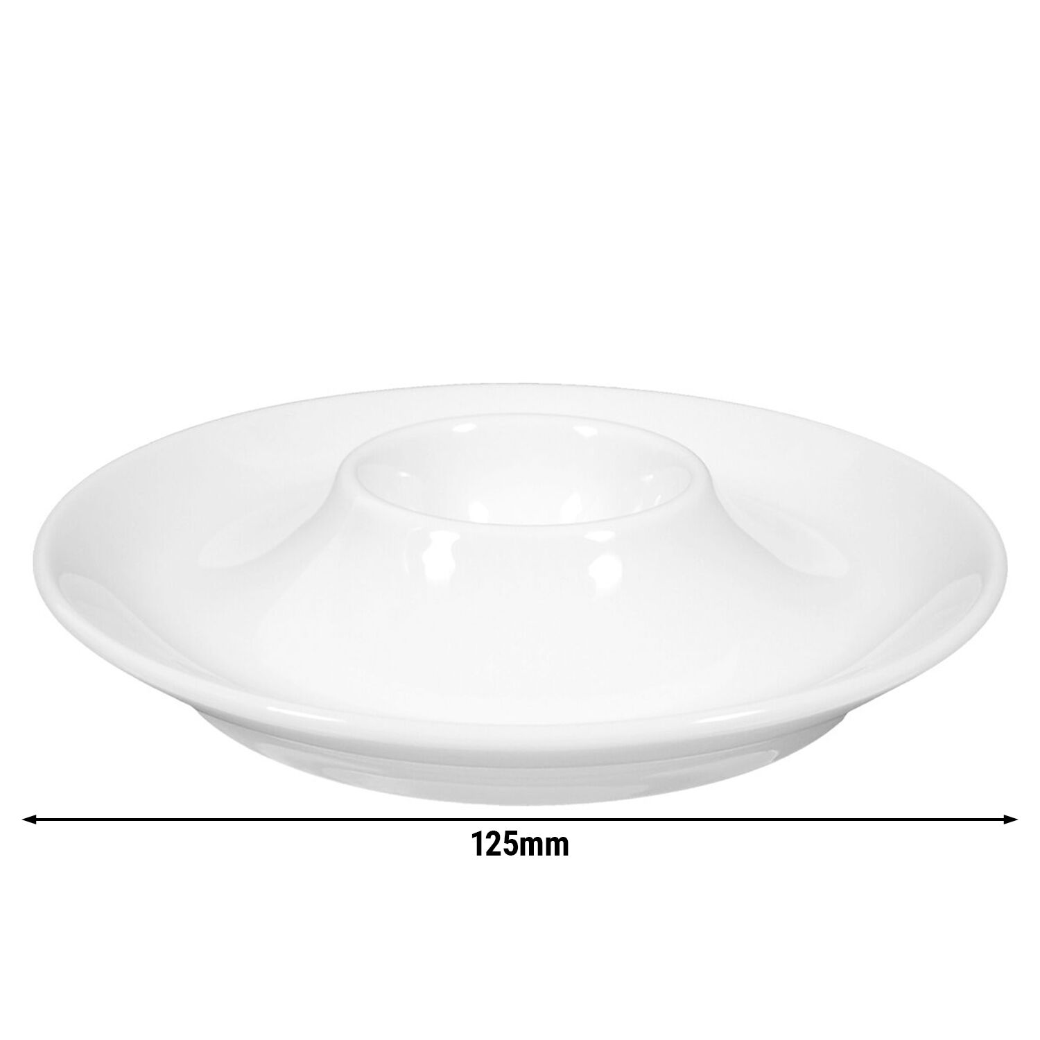 (6 pièces) SELTMANN WEIDEN | Coquetiers avec support – Blanc/Uni