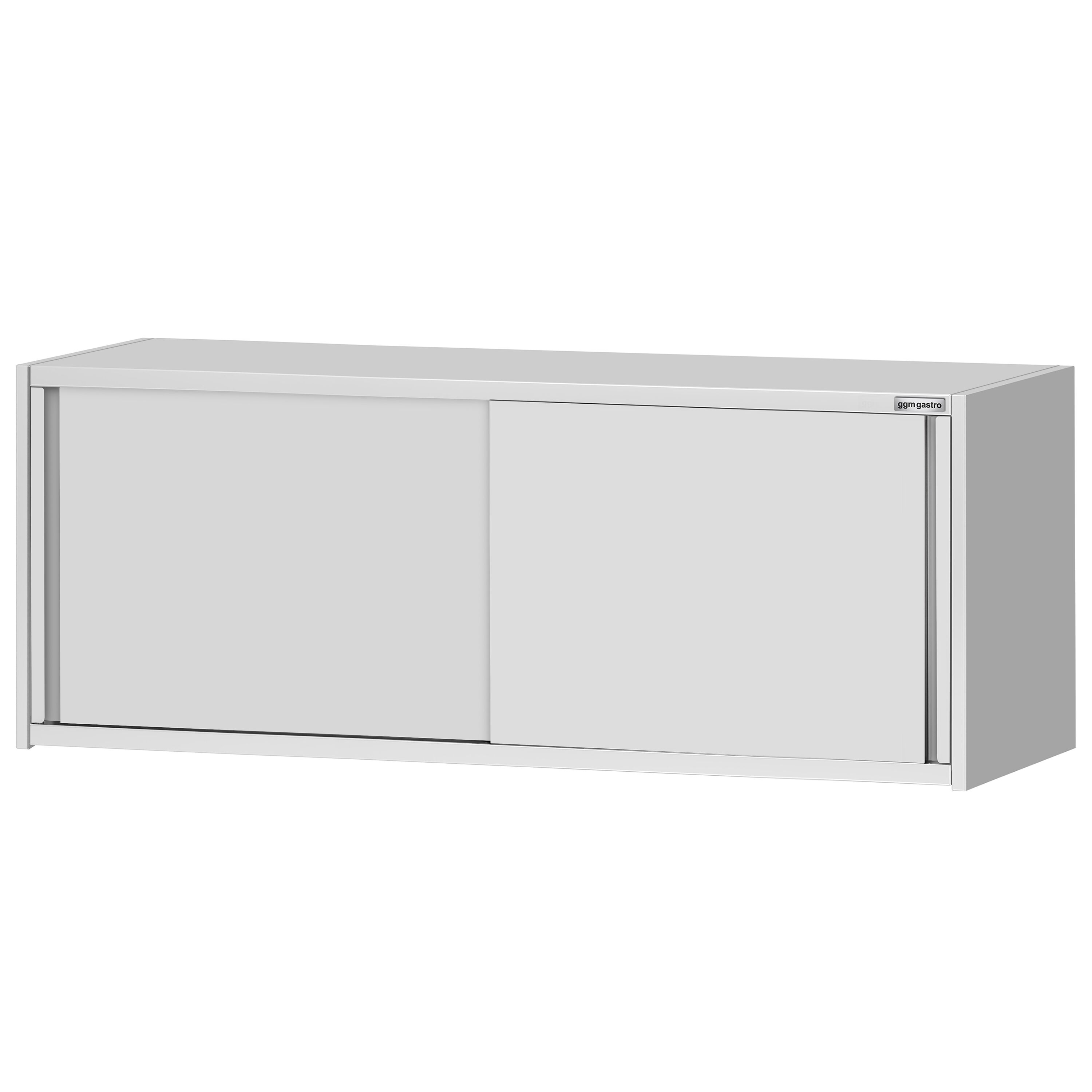 Armoire murale en acier inoxydable ECO - 2000x400mm - avec portes coulissantes - 650mm de haut