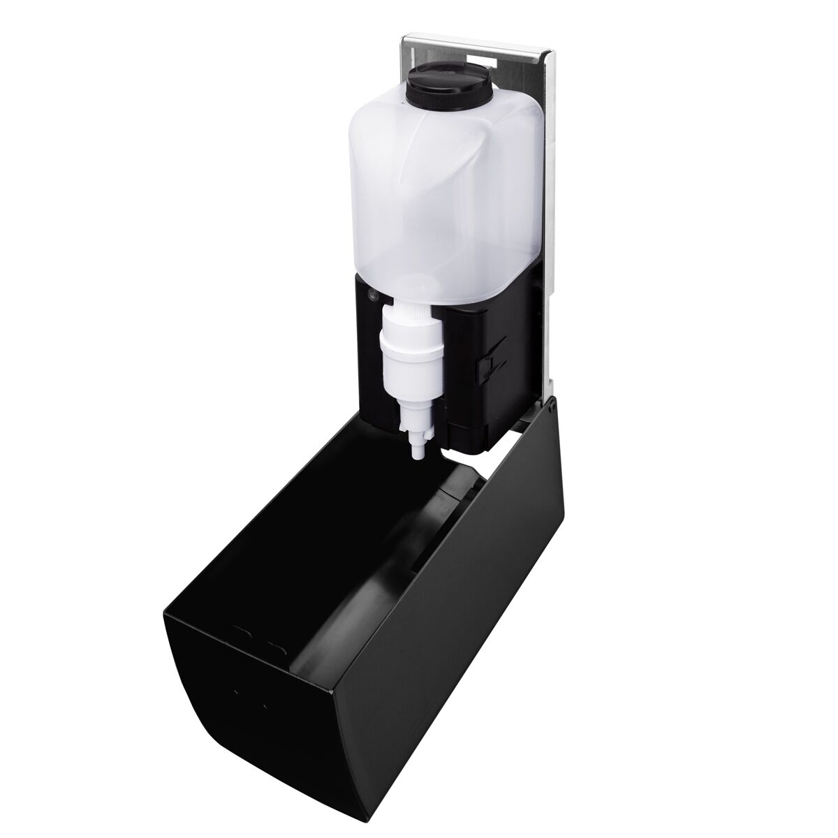 AIR-WOLF | WC-Sitzreiniger mit Sensor - 500ml - Edelstahl Mattschwarz