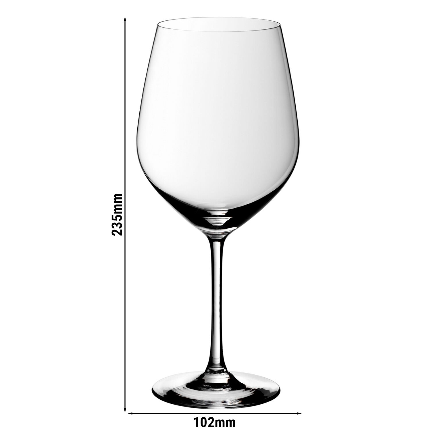 (6 pièces) WMF | ROYAL – Verre à bourgogne 99 – 705 ml – non jaugé