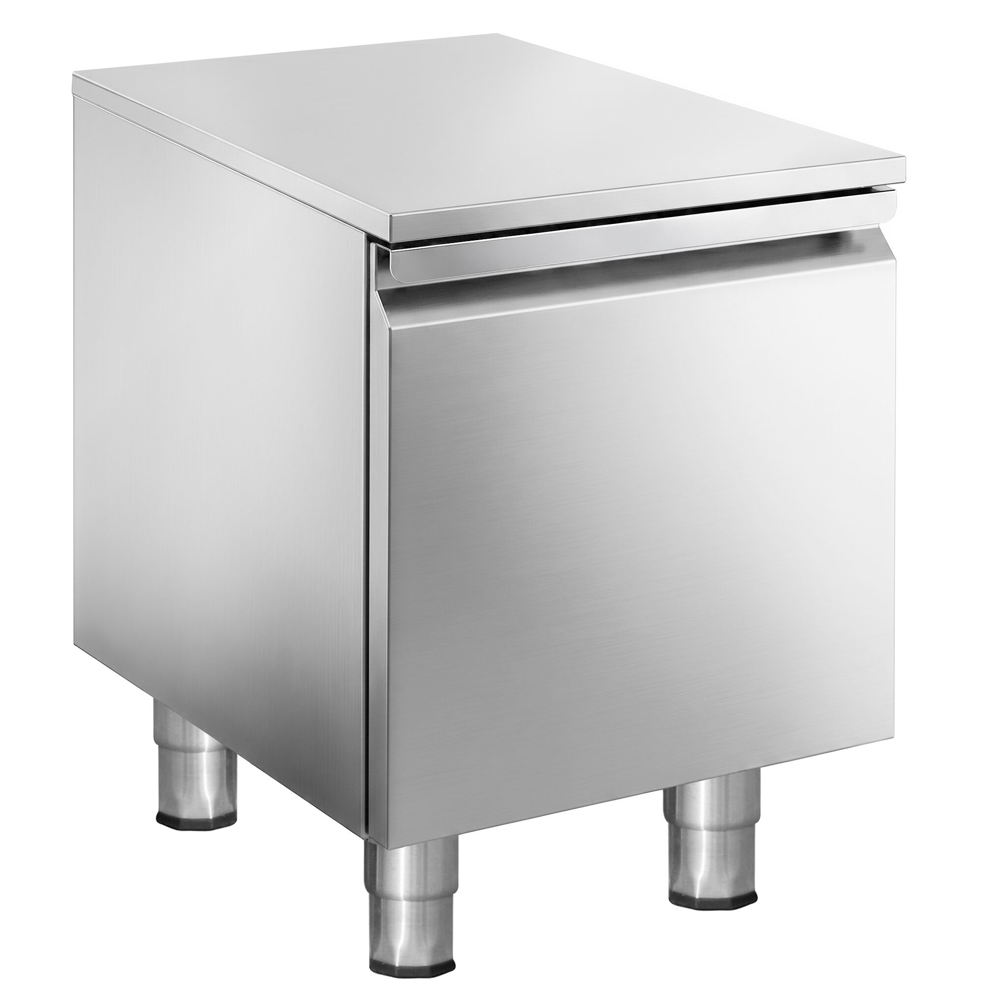 Caisson à tiroirs - Acier inoxydable - GN 1/1 - avec 1 tiroirs - 400x560mm