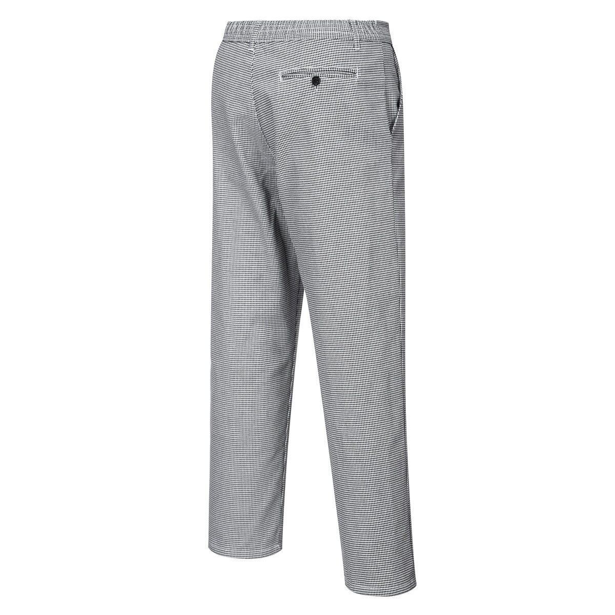Pantalon de cuisine Unisexe - Noir / Blanc - Taille : 3XL