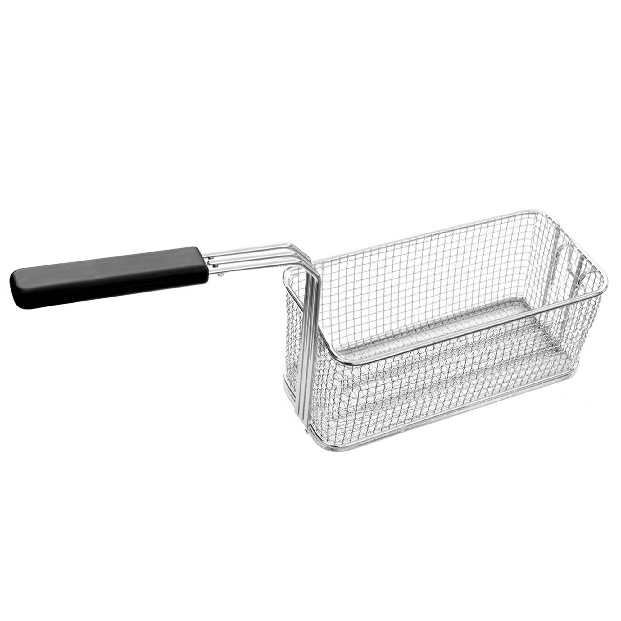 Demi-panier de friteuse - 100x270x110mm - 5L - Inox - pour Friteuses EFK46-EN, EFK66-EN, EFK473H-10N, EFK400-EN, EFK873H-10+10N, EFK800-EN