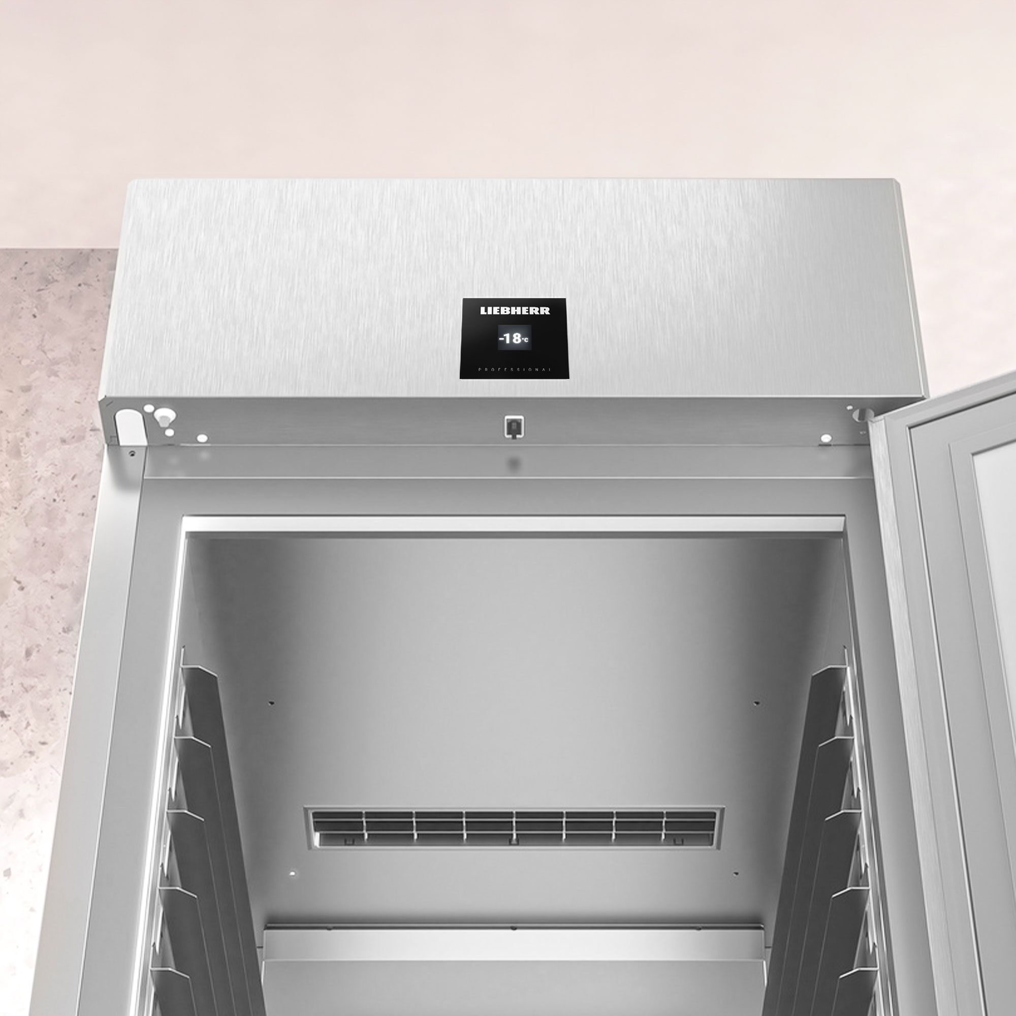 LIEBHERR | Congélateur de boulangerie en inox PERFECTION – EN 600x800 – 854 litres – intérieur en inox – avec 1 porte & WiFi