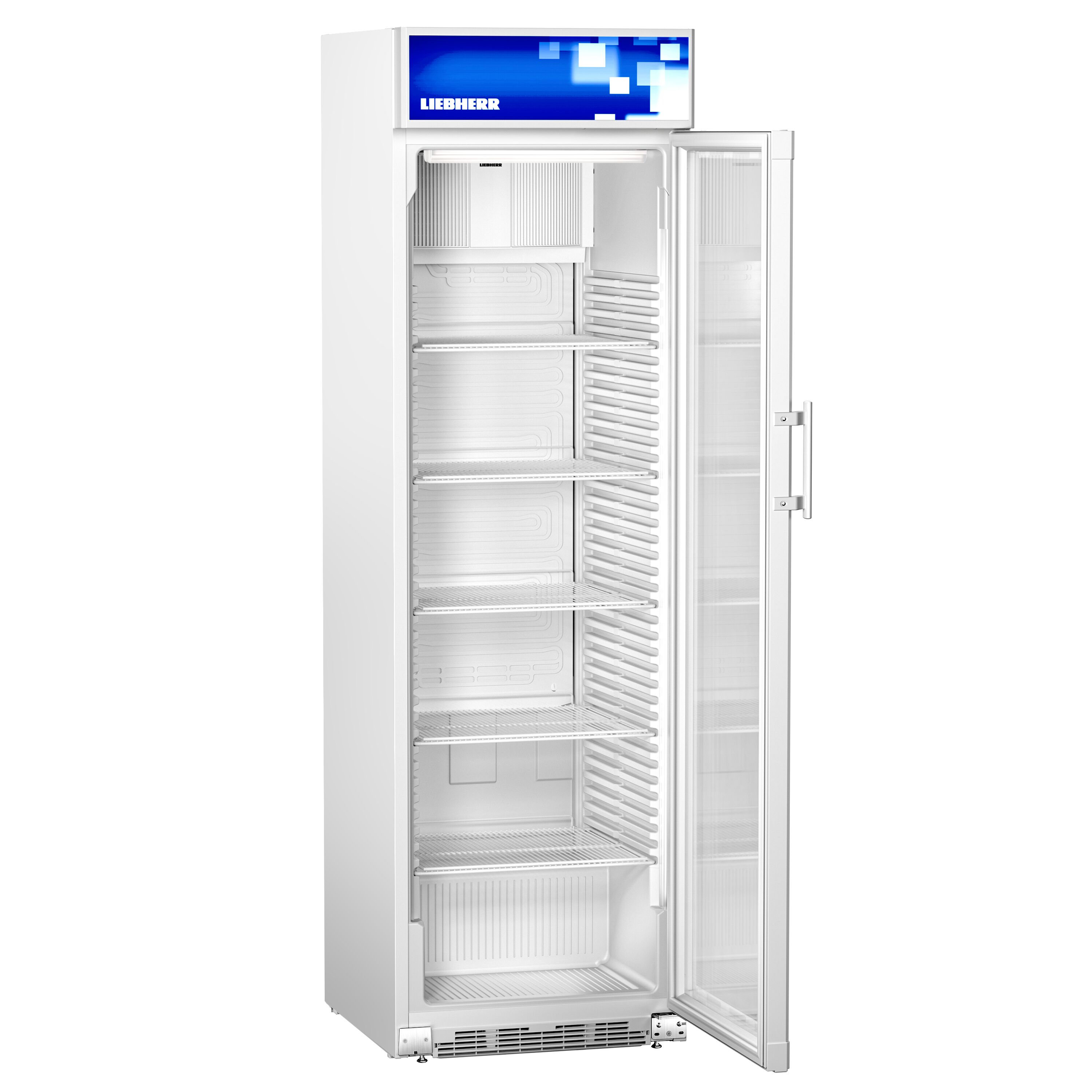 LIEBHERR | Getränkekühlschrank COMFORT - 403 Liter - mit 1 Glastür & Werbedisplay - Weiß