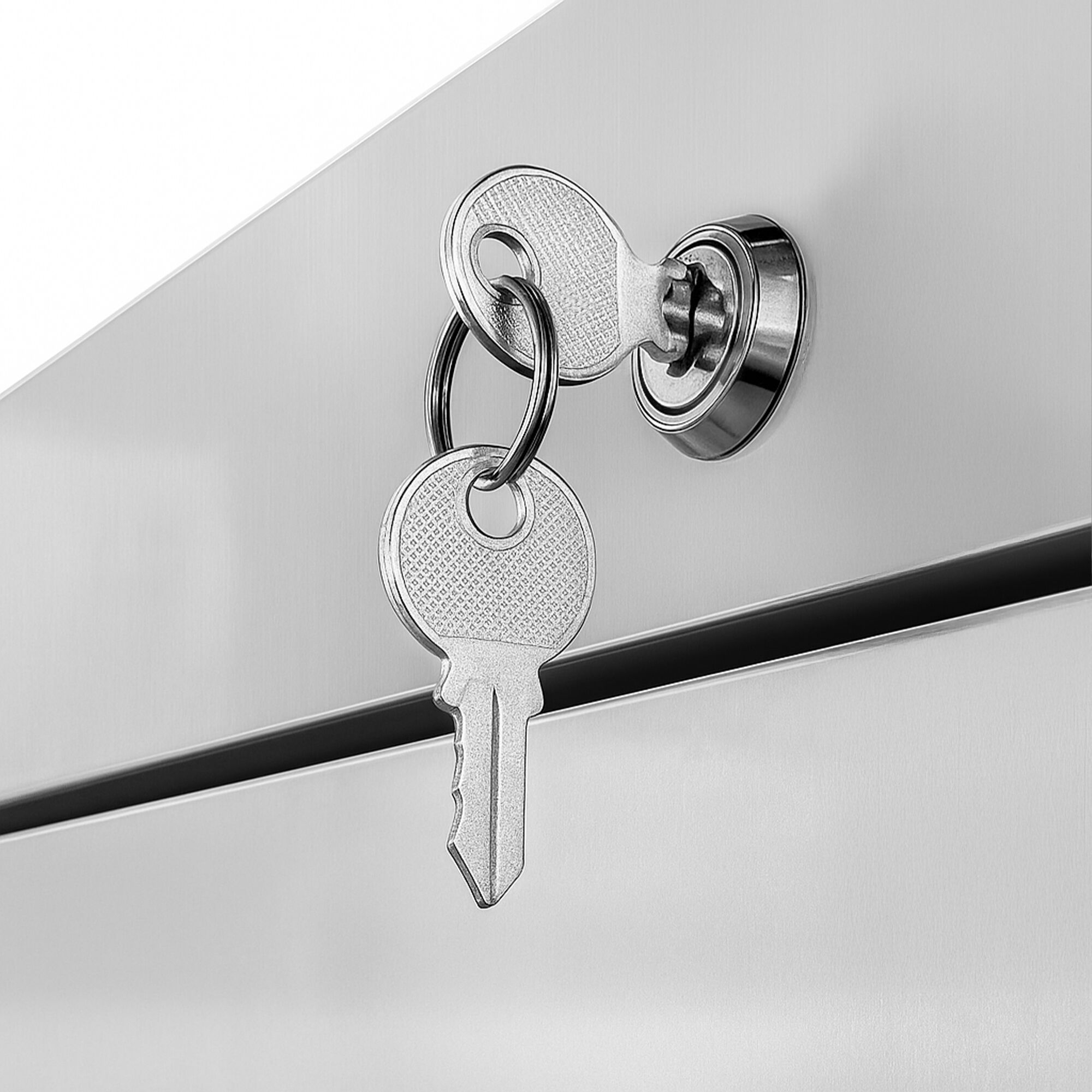 Congélateur de stockage inox ECO – 600 litres – avec 1 porte et 11 paniers – intérieur de la porte en plastique