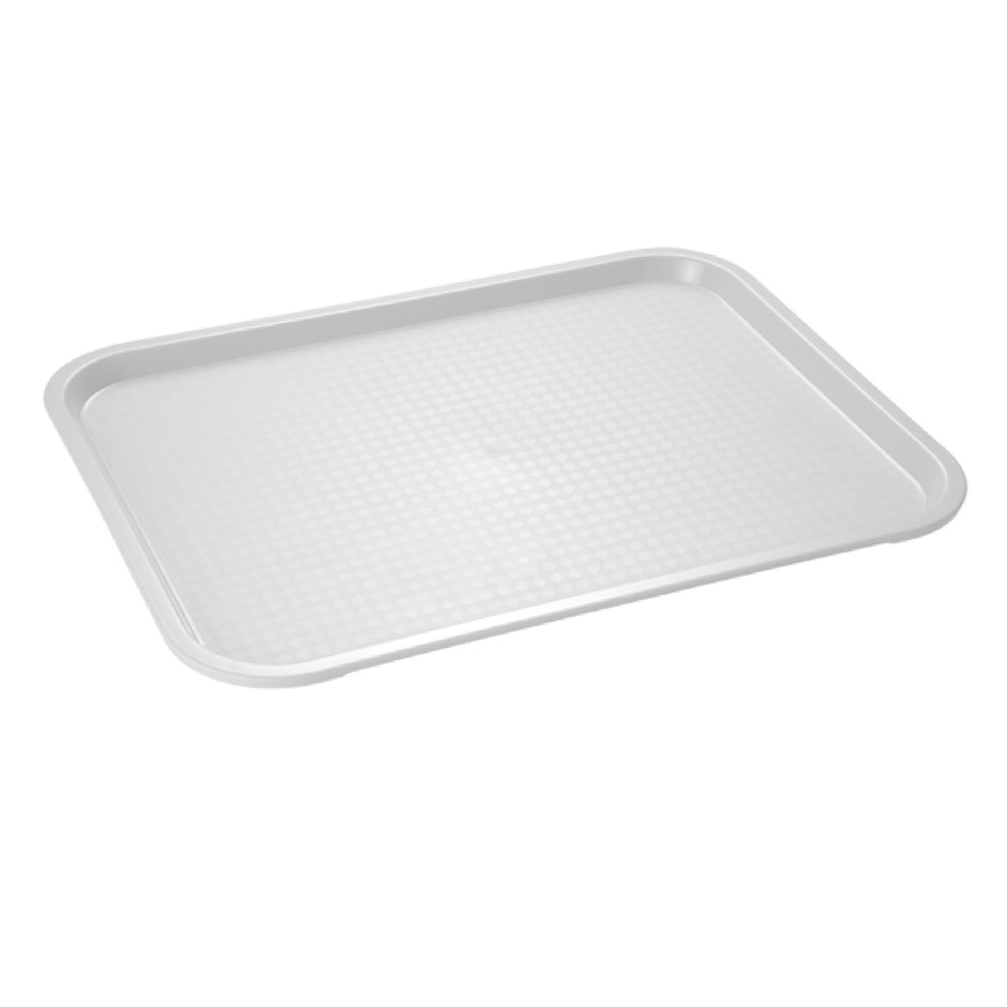 (6 pièces) Plateau FAST FOOD – polypropylène – 450×355 mm – Gris