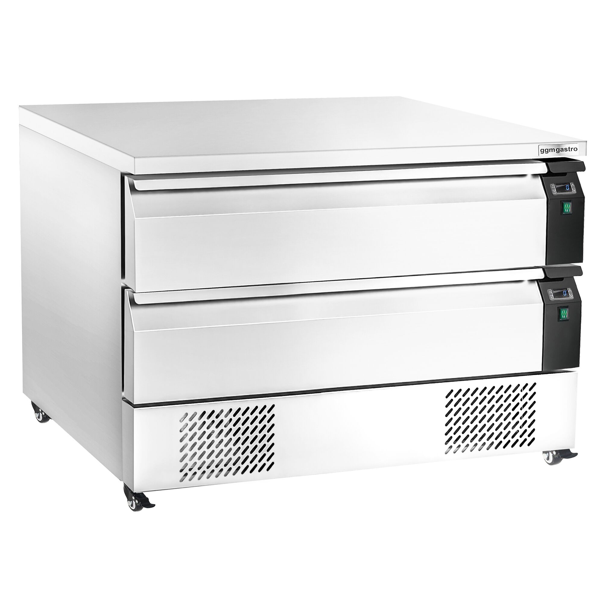 Combinaison soubassement congélateur/réfrigéré - 1230 mm - 2 tiroirs