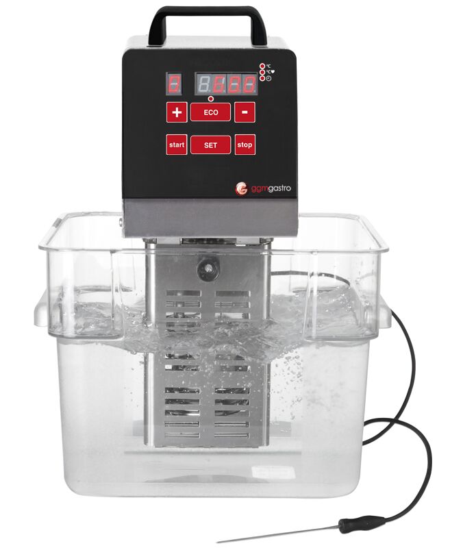 Bain-marie sous vide Professionnel - max.50L - 2,1kW - incl. sonde de température à cœur