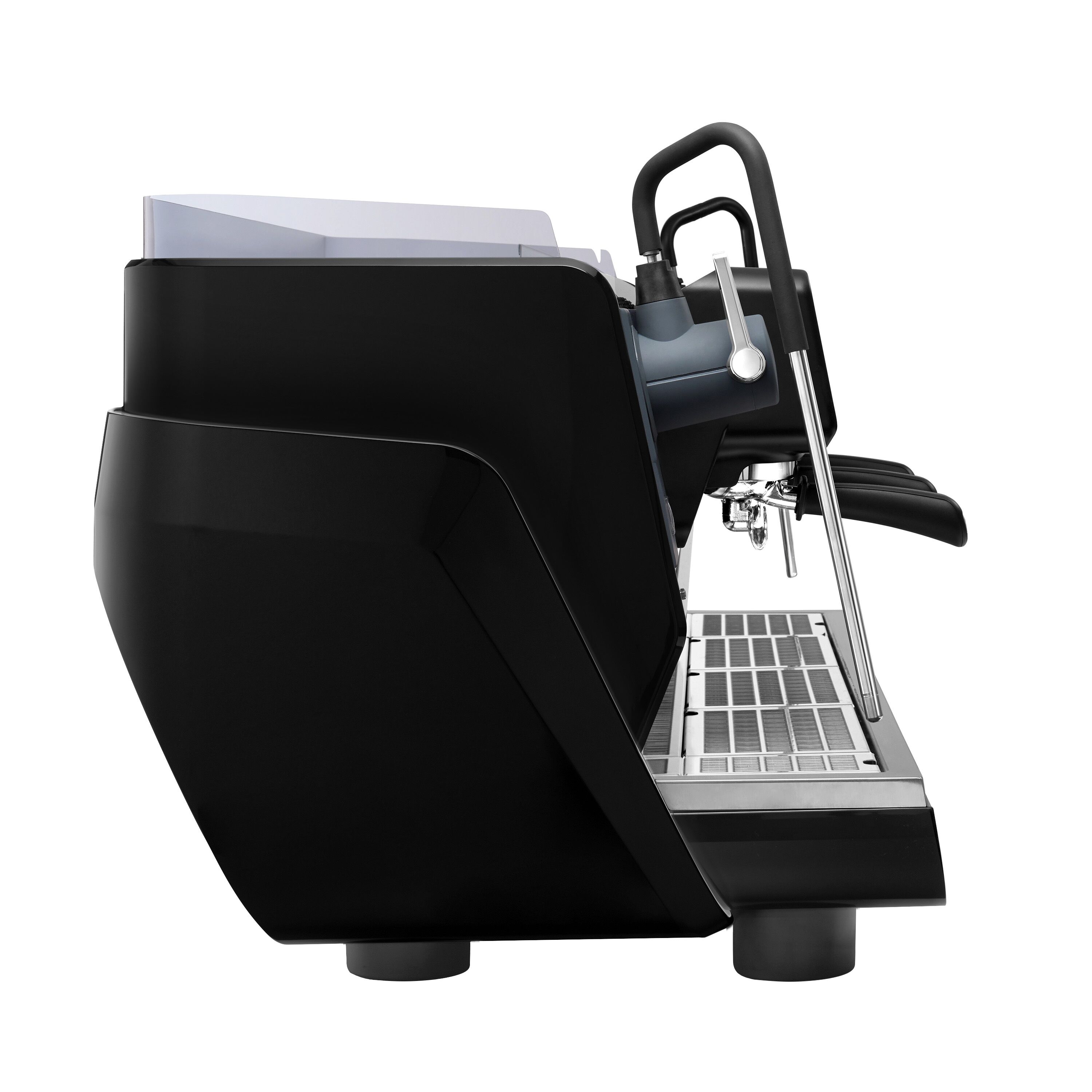 WEGA | Nova - Espressor - 3 grupuri - 5,7 kW - cu 2 spumante de lapte și apă fierbinte - Touch - Negru