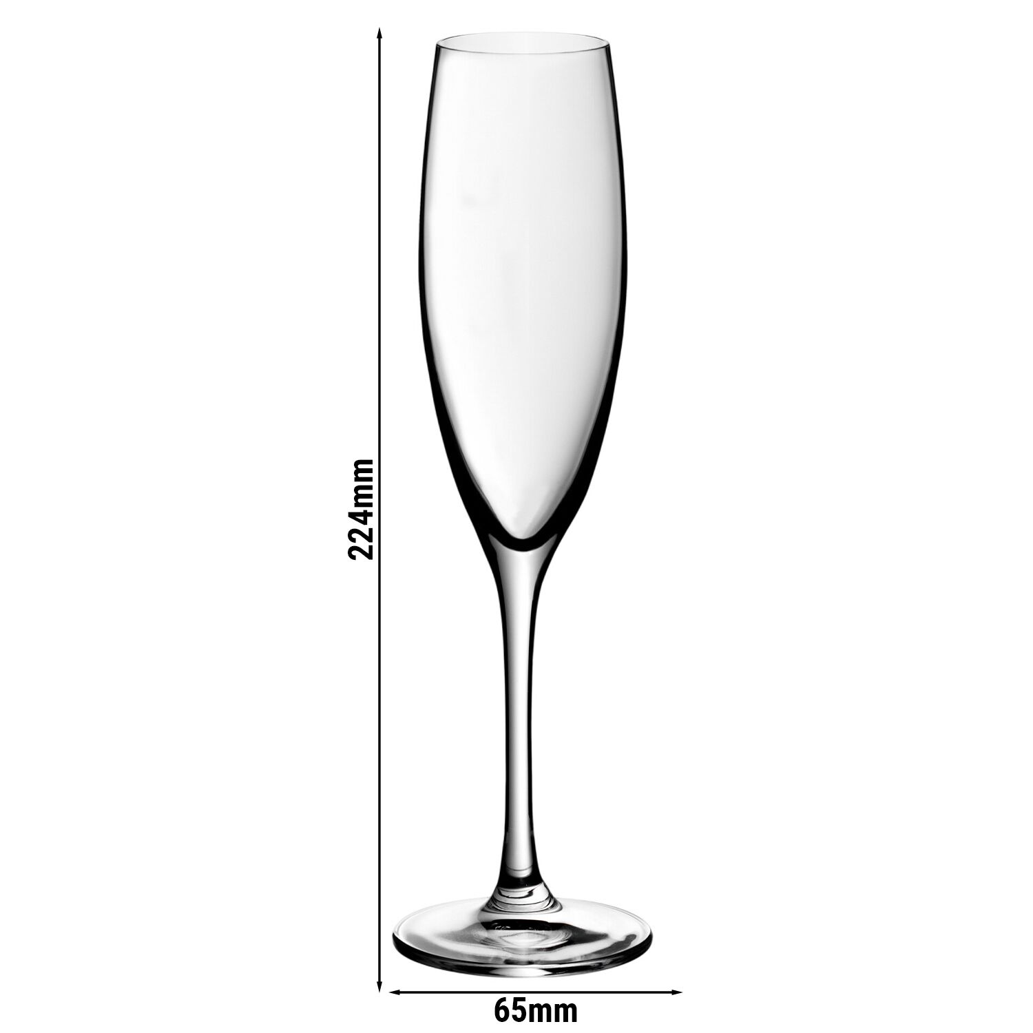 (6 pièces) WMF | SMART - Flûte à champagne 07 - 170 ml - non calibrée