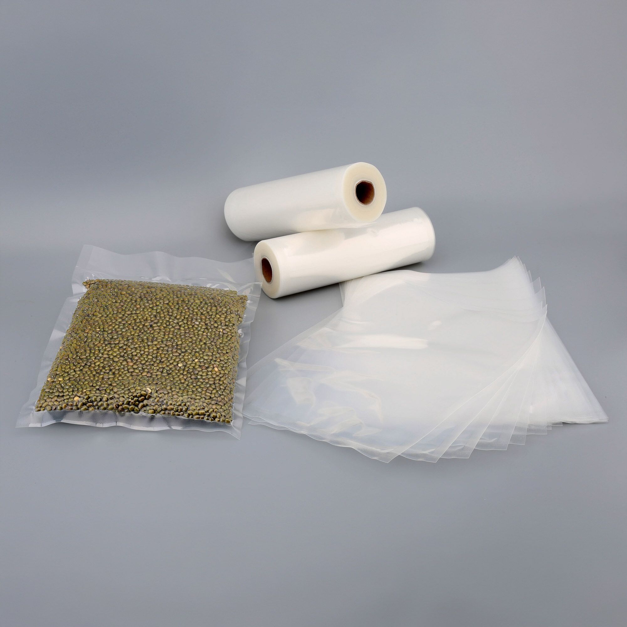 (1000 pcs) Sacs sous vide - gaufrés - 200x300mm - Épaisseur : 75µm