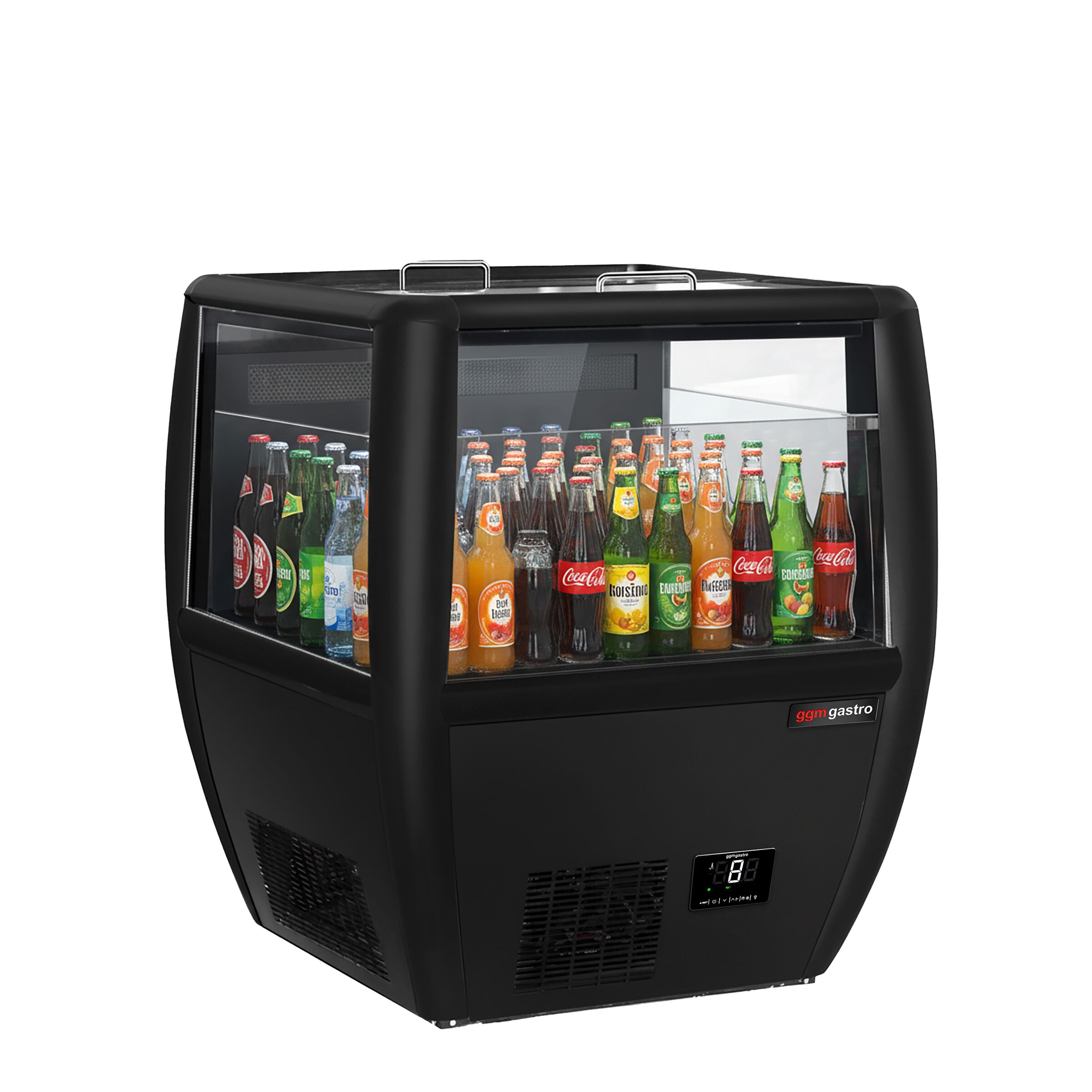 Chłodziarka impulsowa - 772x833mm - 87L - z przesuwną pokrywą szklaną