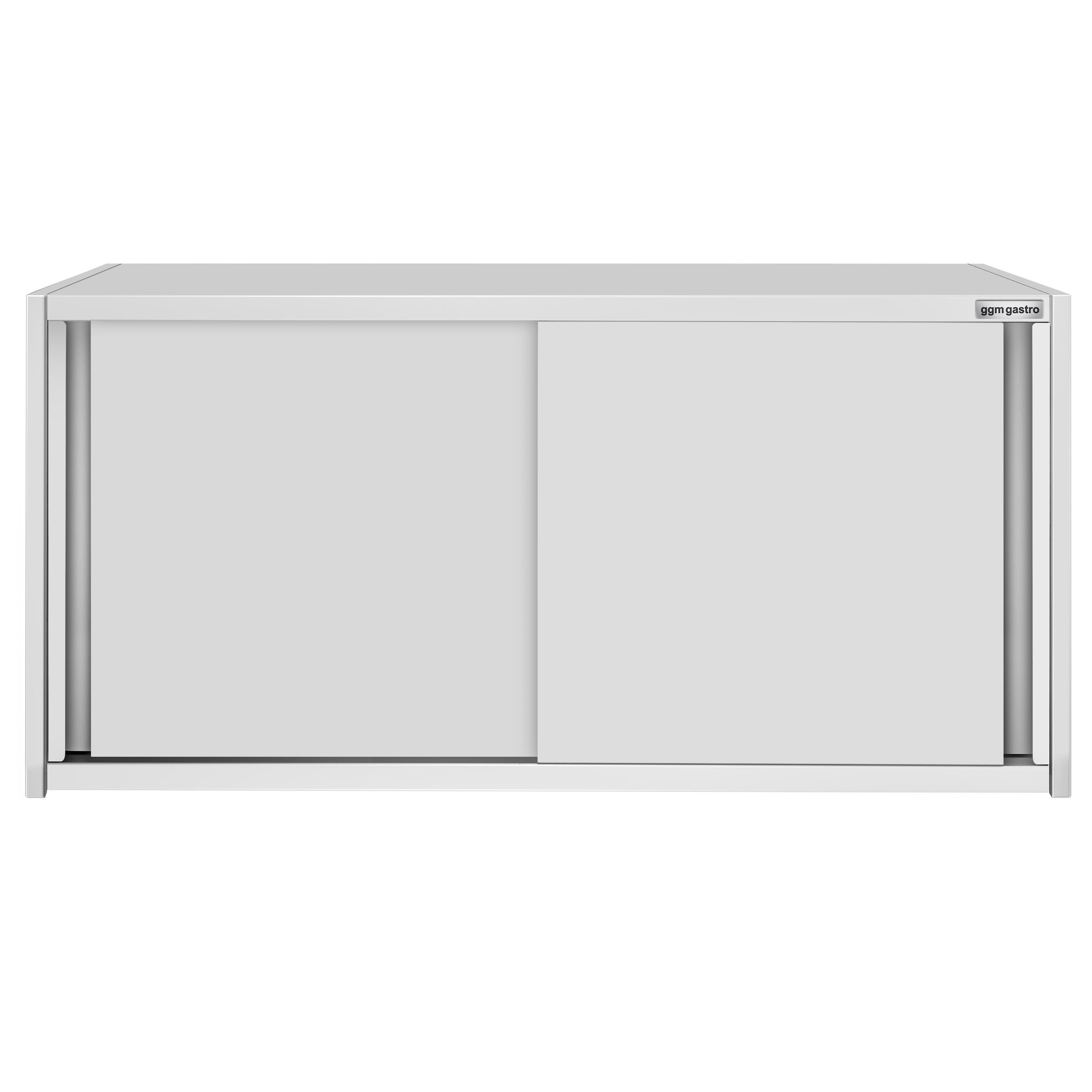 Armoire murale en acier inoxydable ECO - 1400x400mm - avec portes coulissantes - 650mm de haut