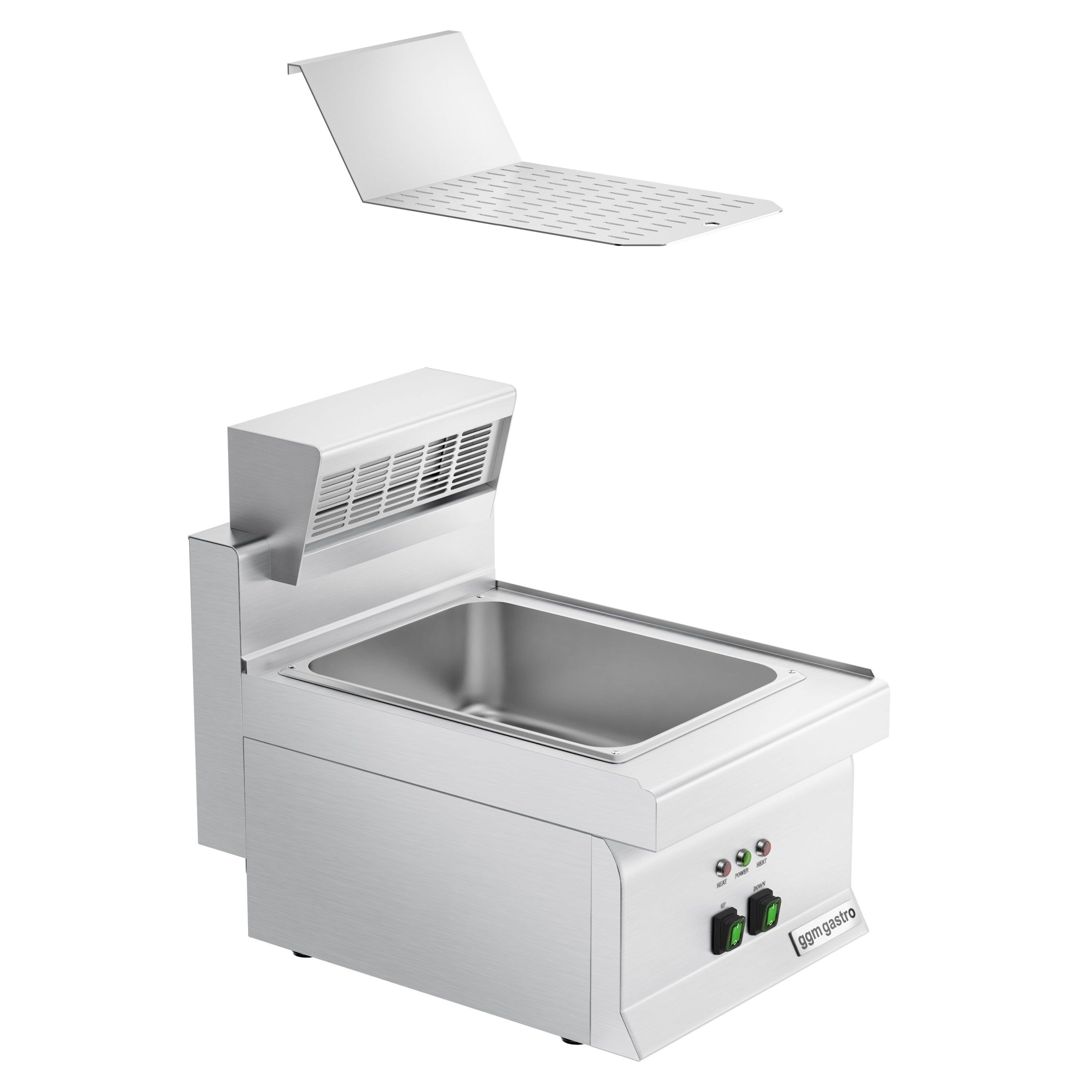 Elektrische Friteswarmer - 1,17kW - 1x GN 1/2 - tafelmodel