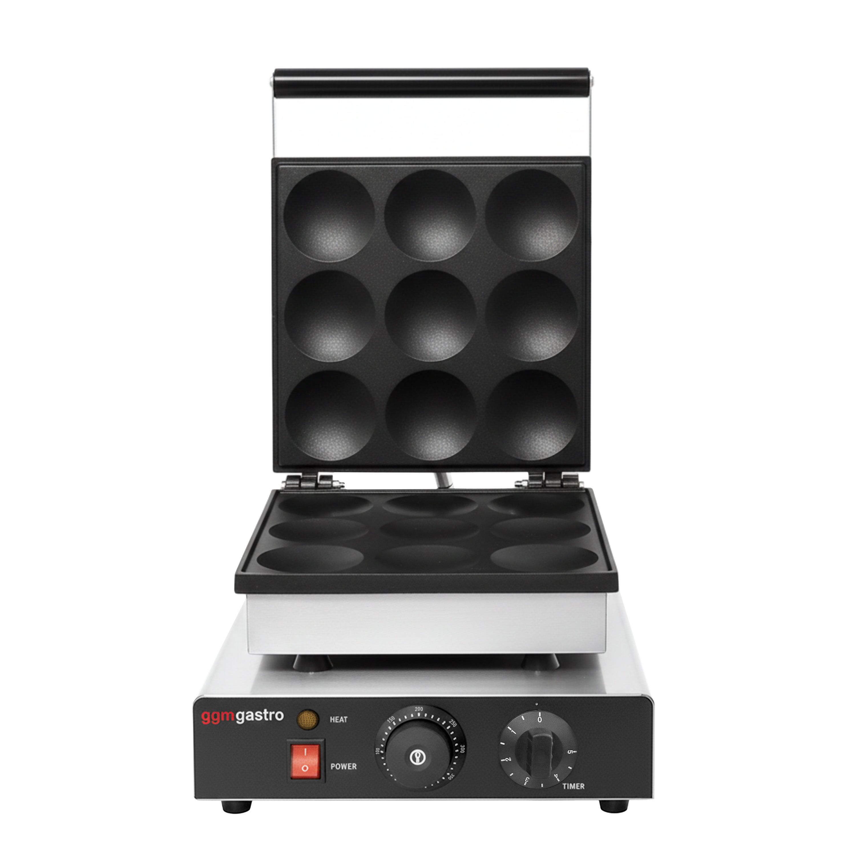 Gaufrier – simple – manuel – 1,75 kW – Forme : 9 pancakes américains
