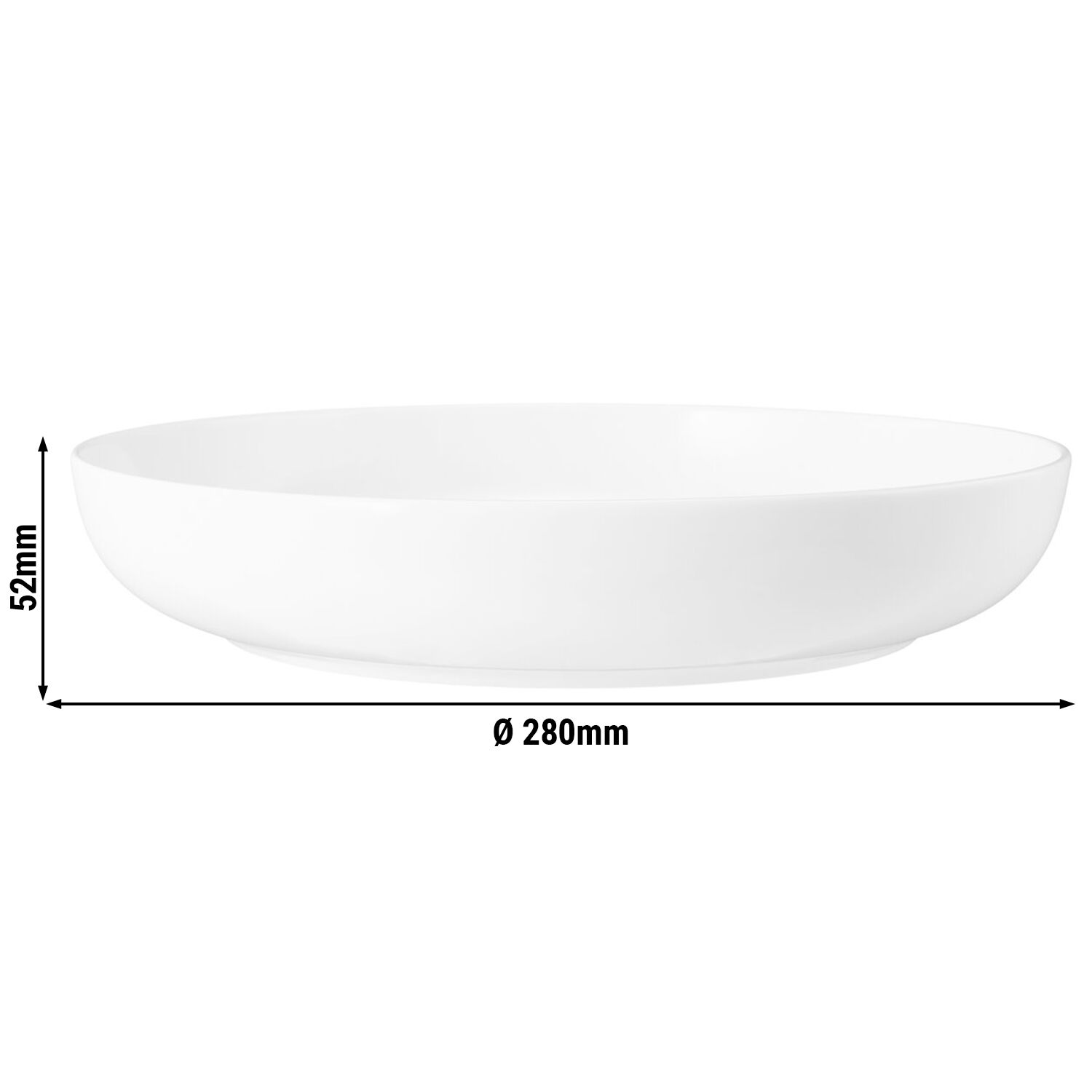 (2 pièces) SELTMANN WEIDEN | Bol - Ø 280 mm - Blanc