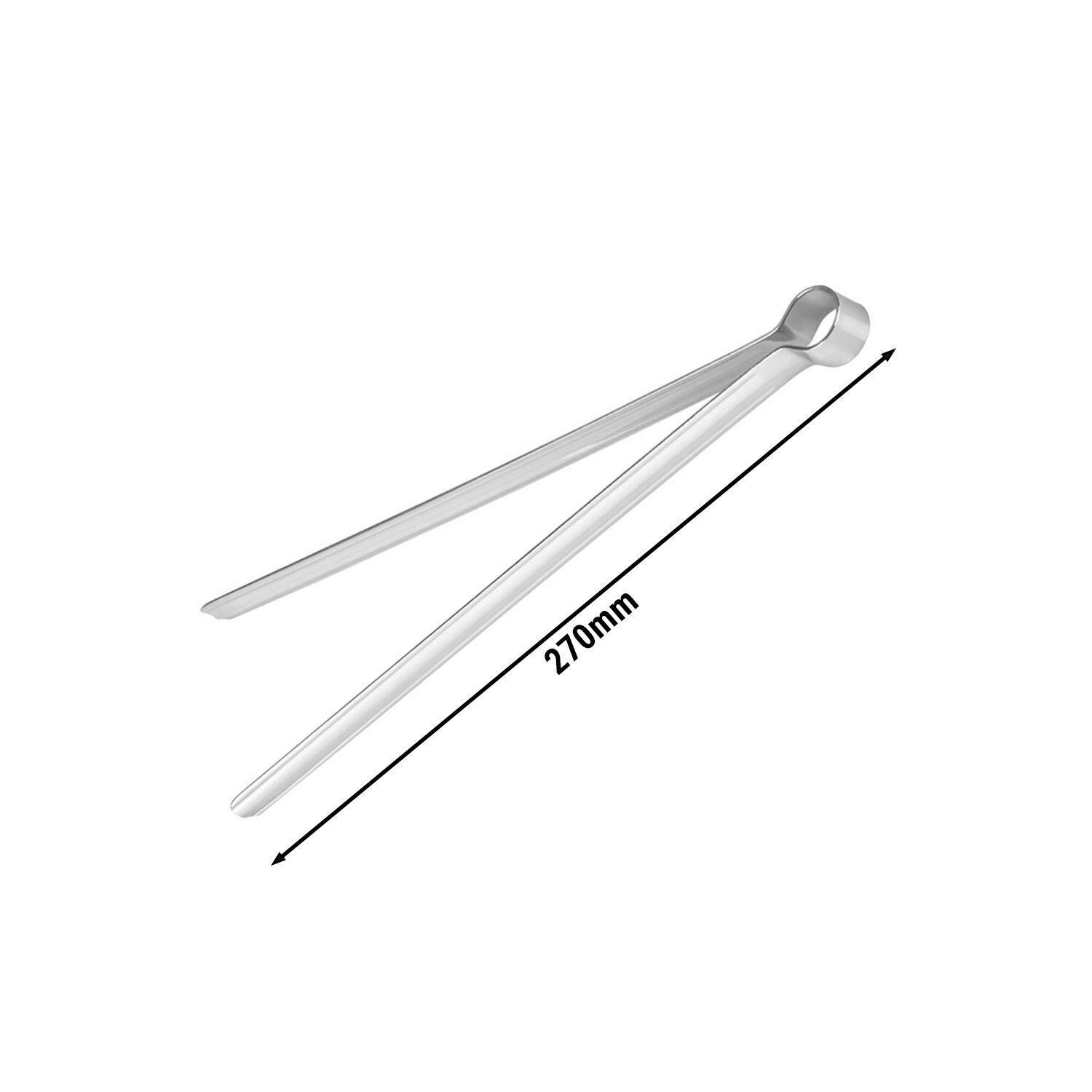 (4 pcs) Pince à barbecue - Longueur : 270mm - Acier inoxydable