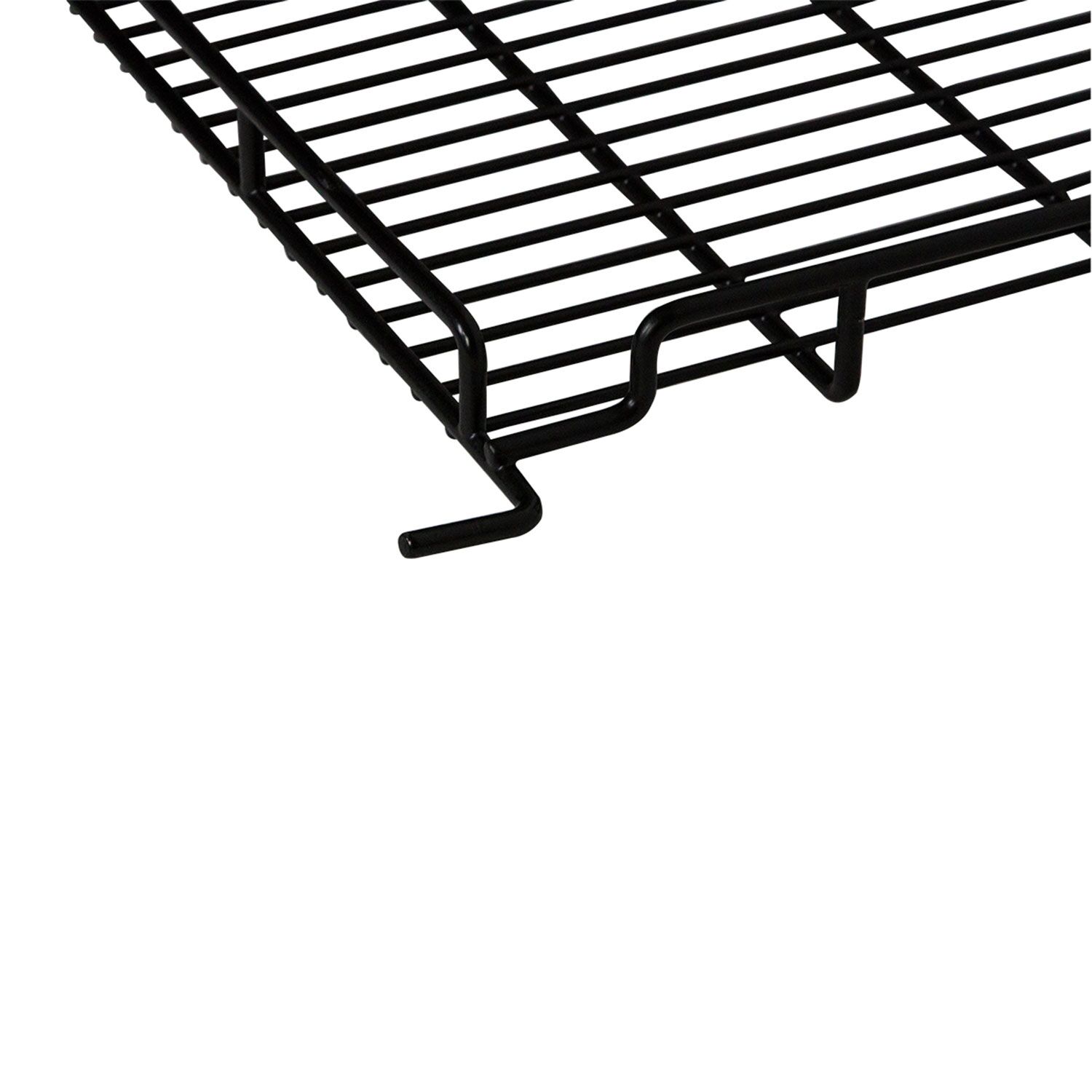 Grille plastifiée - Noir - compatible avec vitrine panoramique PVNR400N